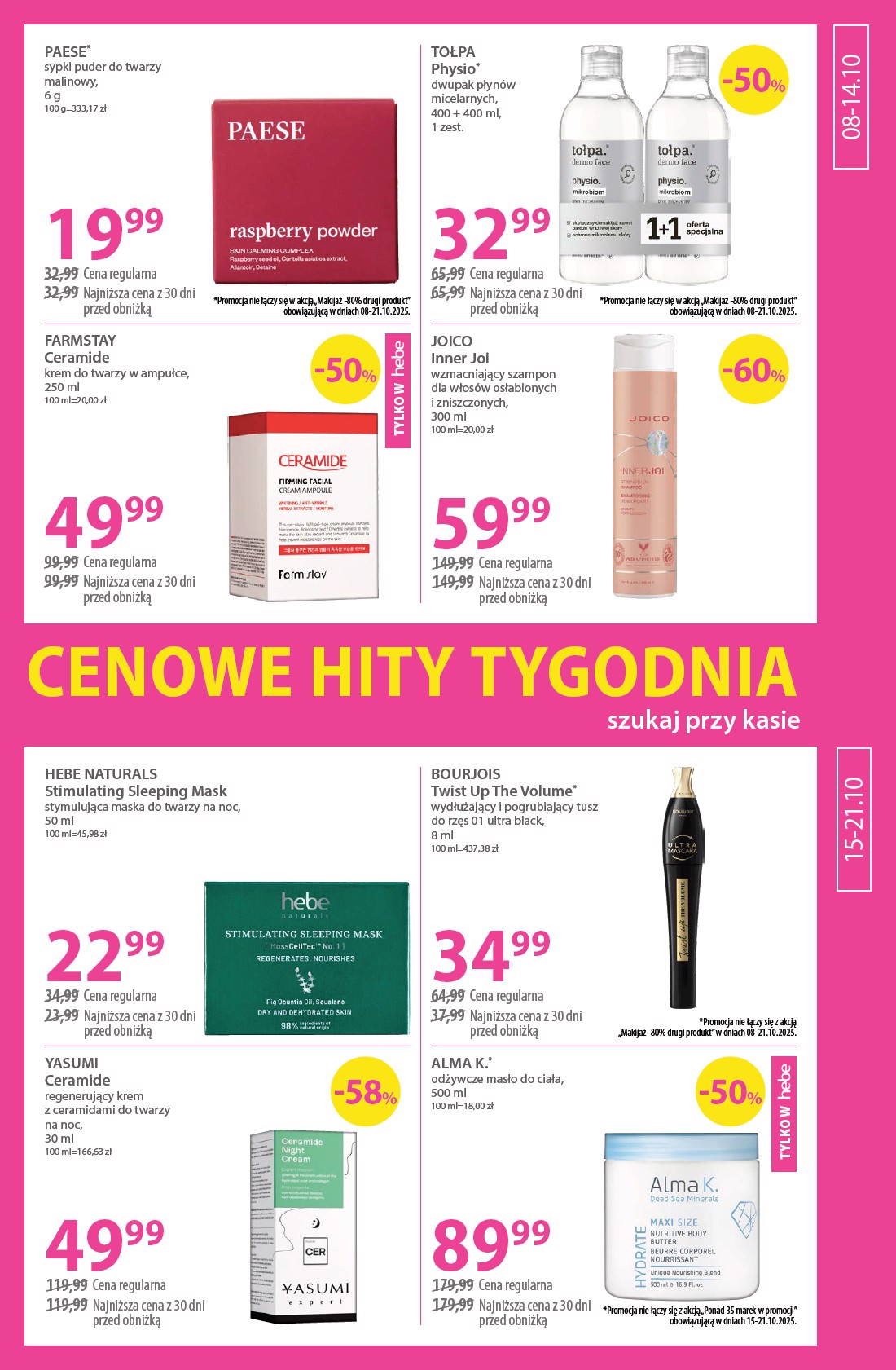 hebe - Gazetka Hebe - ważna od 08.10. do 21.10. - page: 9