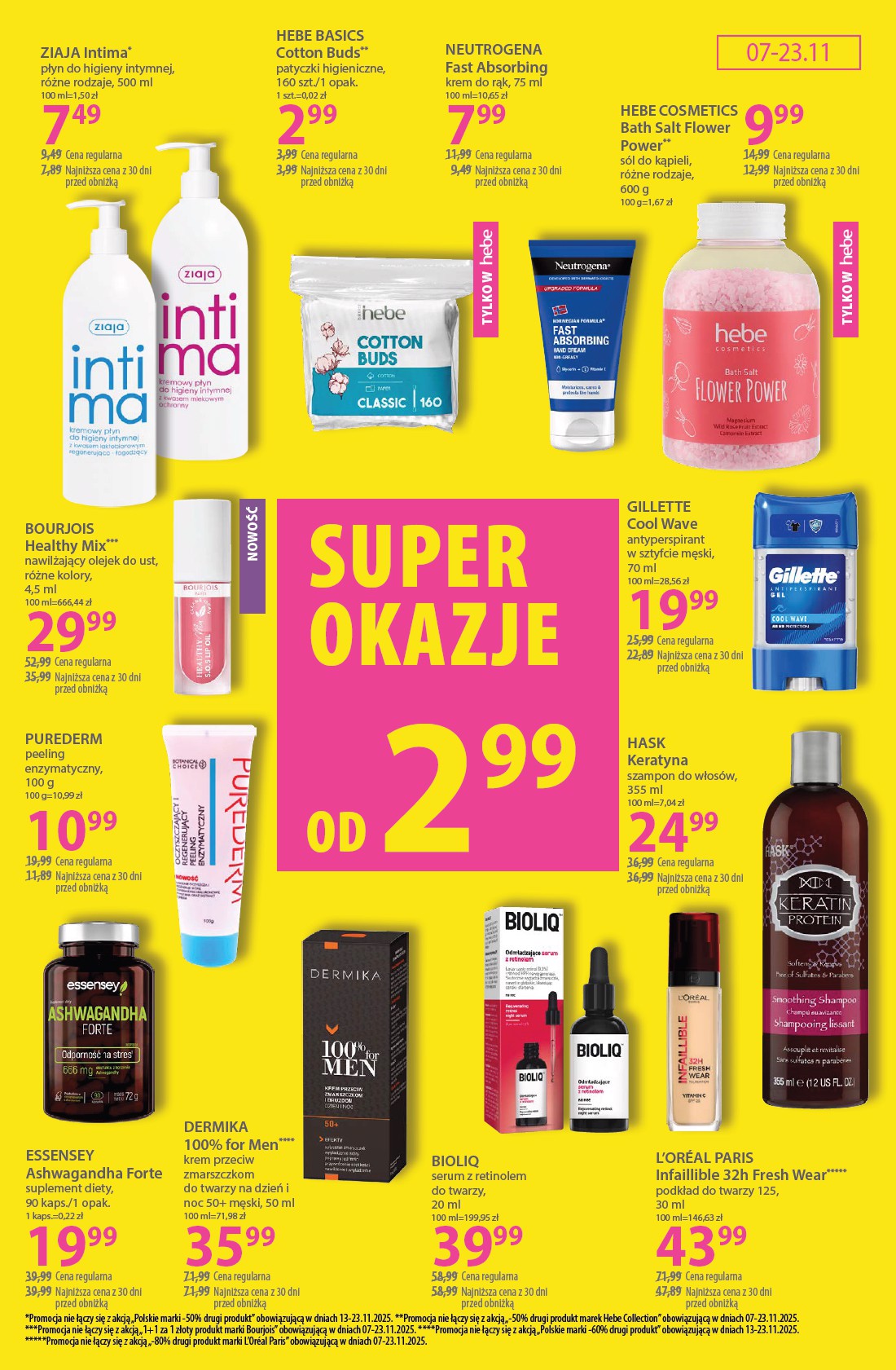 hebe - Gazetka Hebe - ważna od 07.11. do 23.11. - page: 15