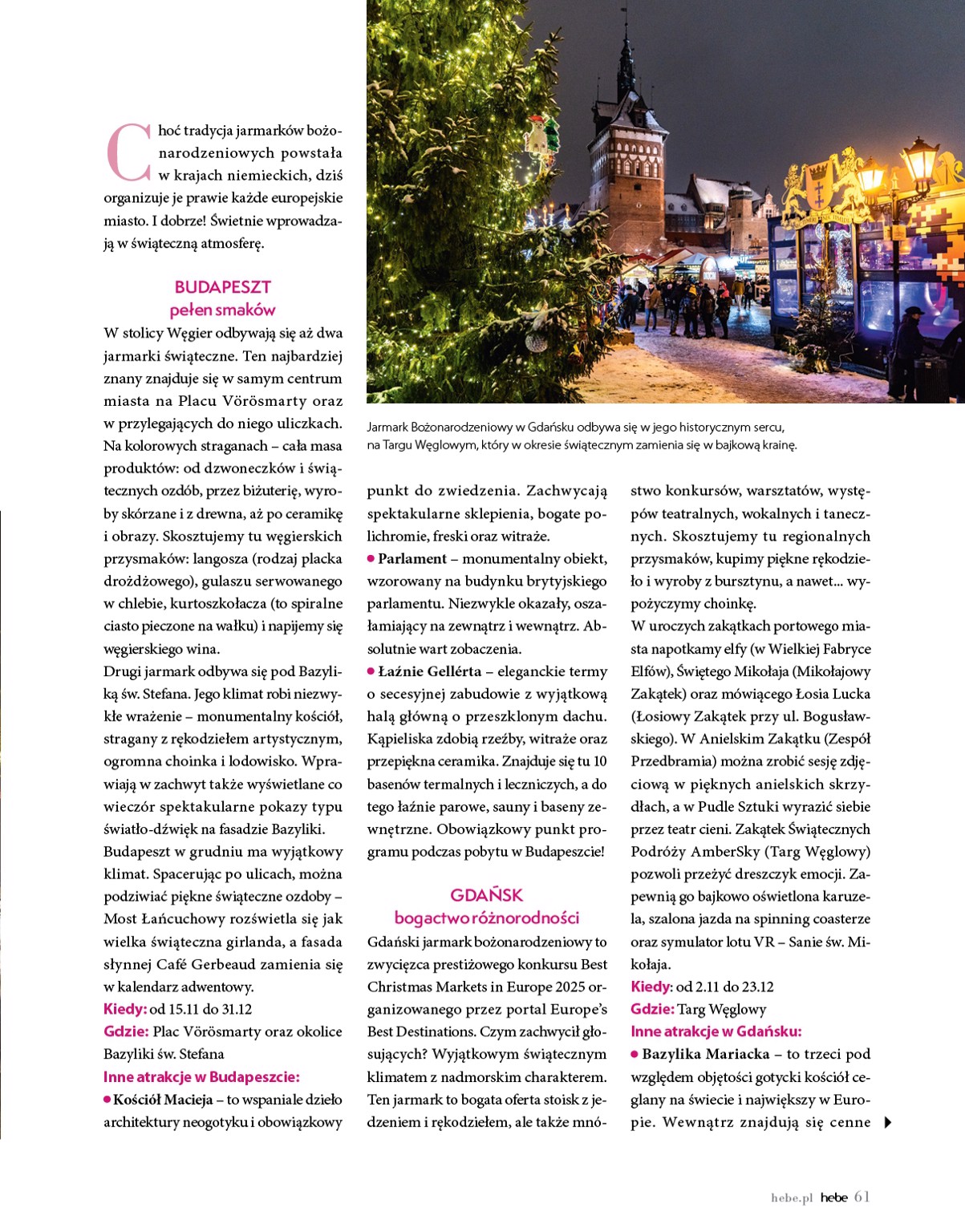 hebe - Gazetka Hebe - Magazyn - ważna od 01.11. do 31.12. - page: 61