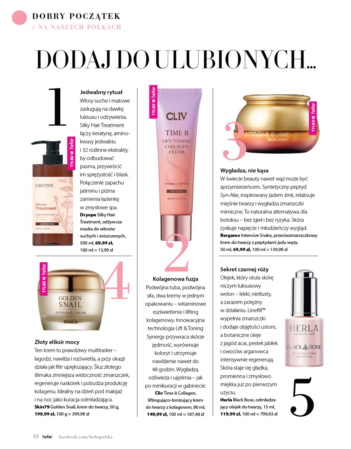 hebe - Gazetka Hebe - Magazyn - ważna od 01.11. do 31.12. - page: 10