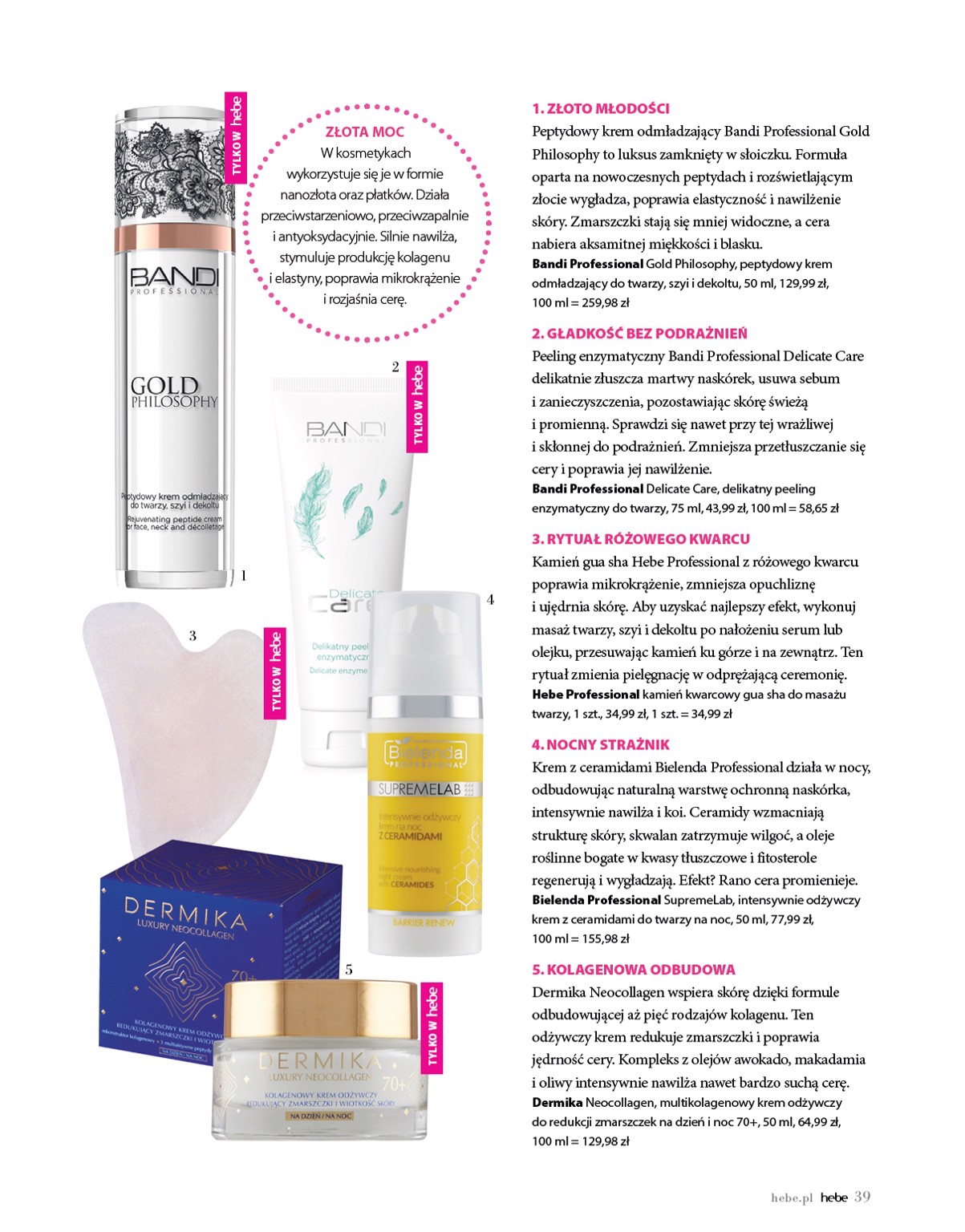 hebe - Gazetka Hebe - Magazyn - ważna od 01.11. do 31.12. - page: 39