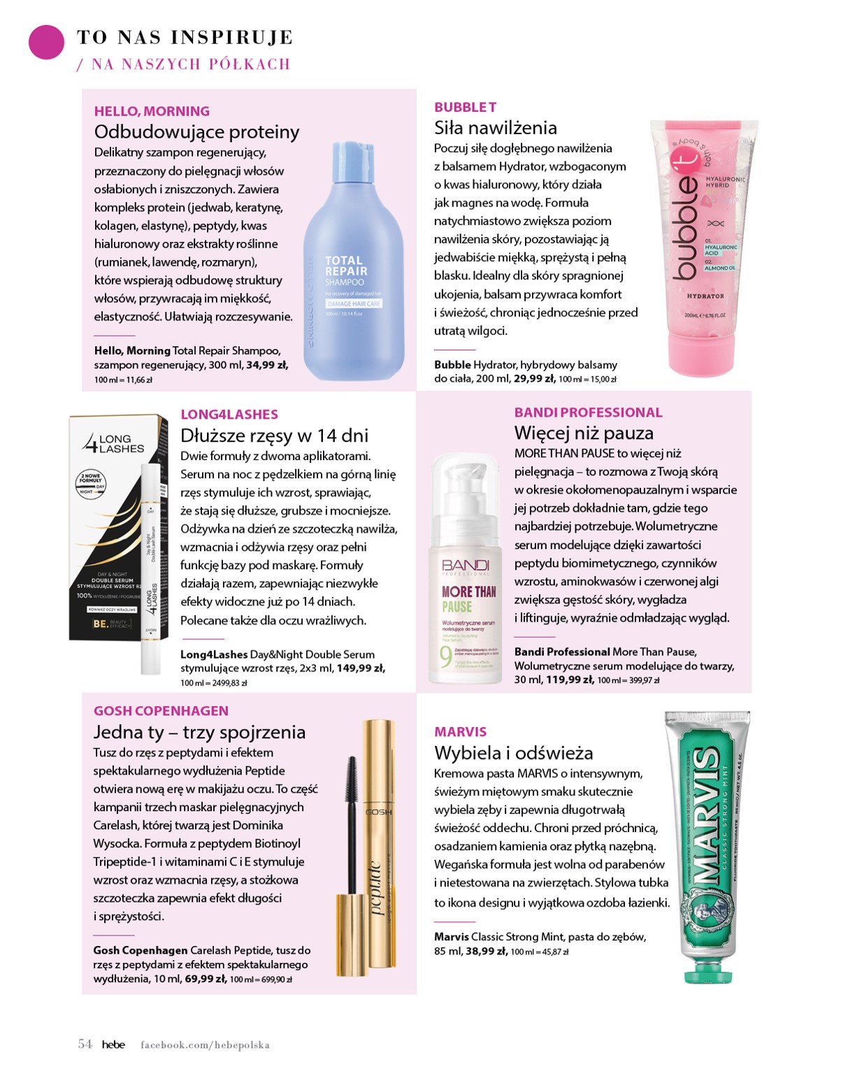 hebe - Gazetka Hebe - Magazyn - ważna od 01.11. do 31.12. - page: 54