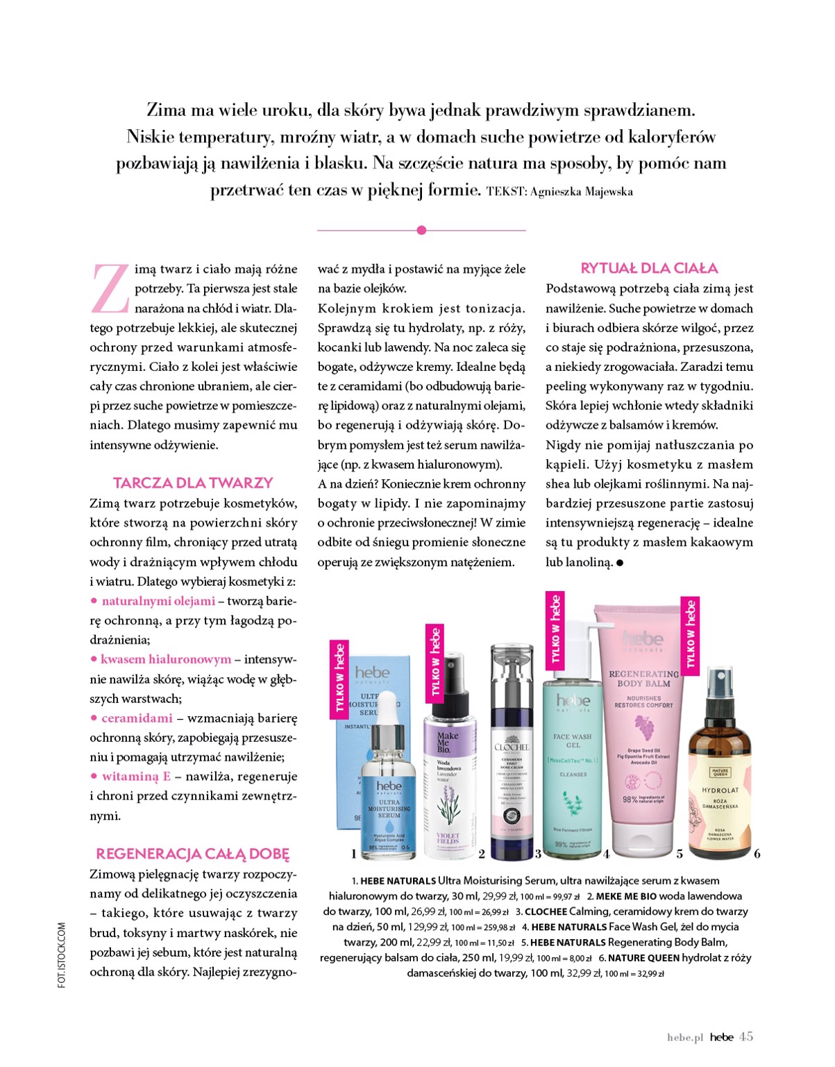 hebe - Gazetka Hebe - Magazyn - ważna od 01.11. do 31.12. - page: 45