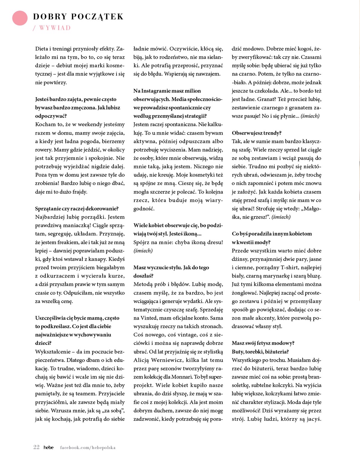 hebe - Gazetka Hebe - Magazyn - ważna od 01.11. do 31.12. - page: 22