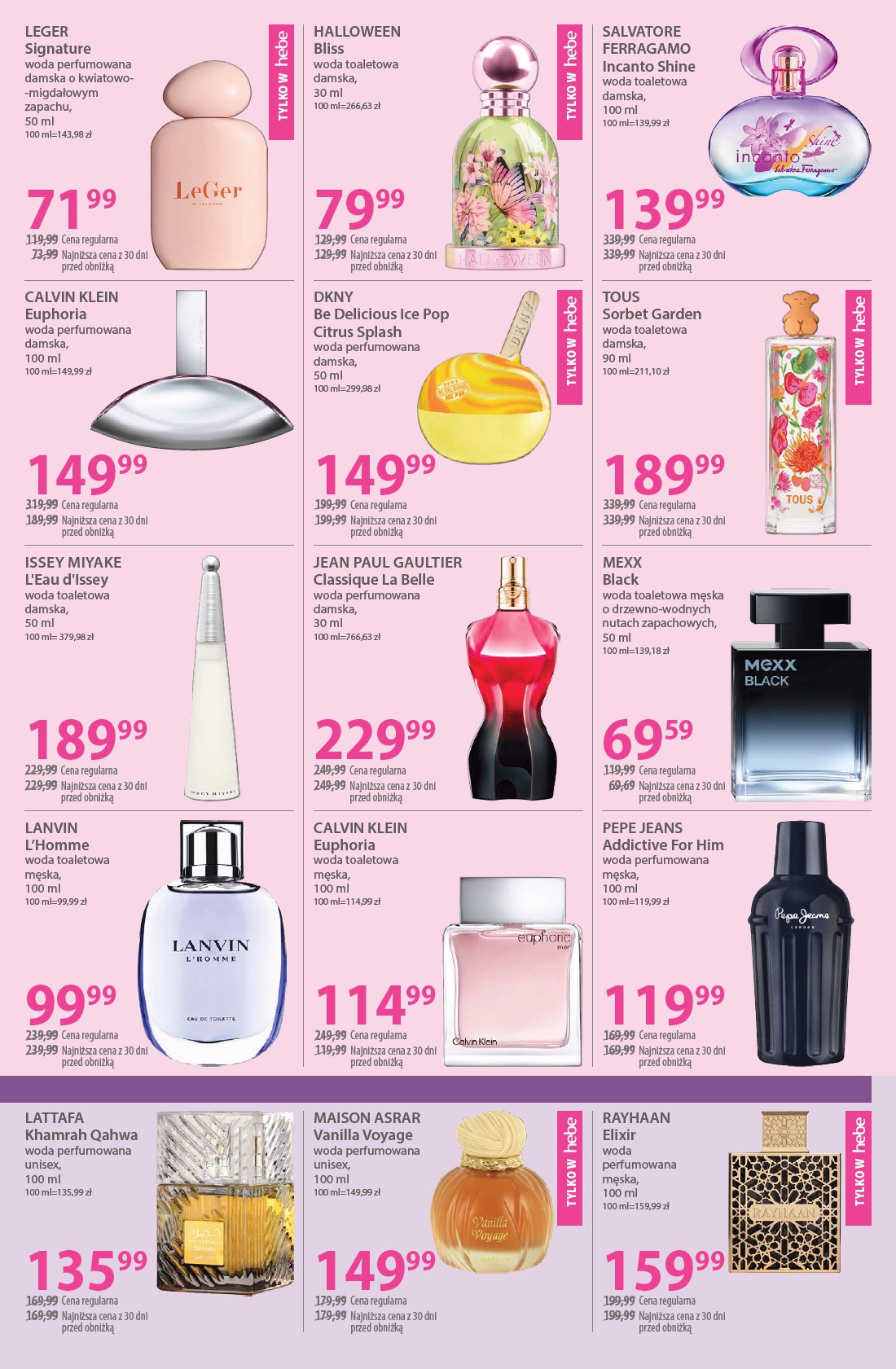 hebe - Gazetka Hebe - ważna od 02.12. do 14.12. - page: 3