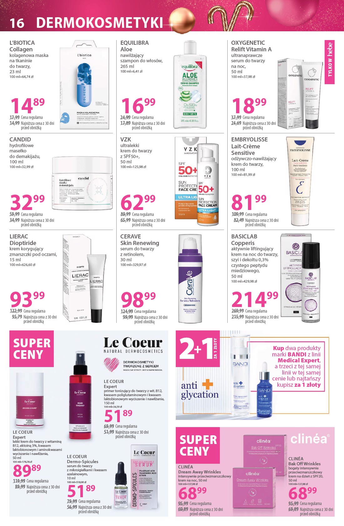 hebe - Gazetka Hebe - ważna od 02.12. do 14.12. - page: 16