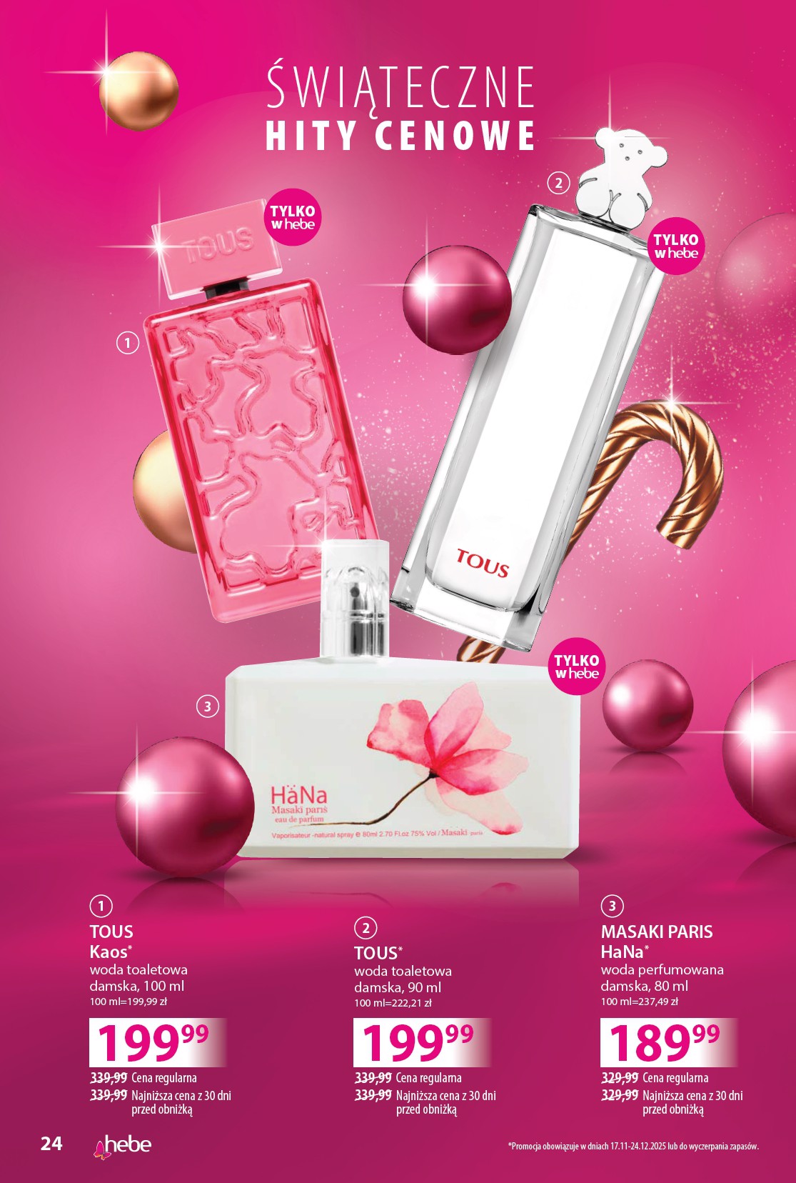 hebe - Gazetka Hebe - Katalog - ważna od 02.12. do 24.12. - page: 24