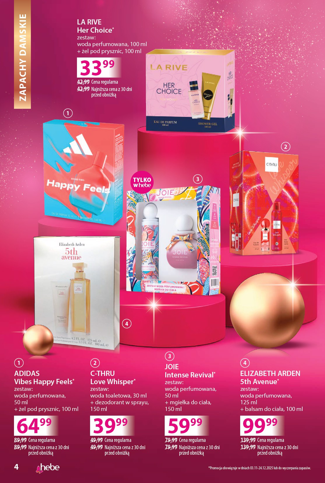 hebe - Gazetka Hebe - Katalog - ważna od 02.12. do 24.12. - page: 4