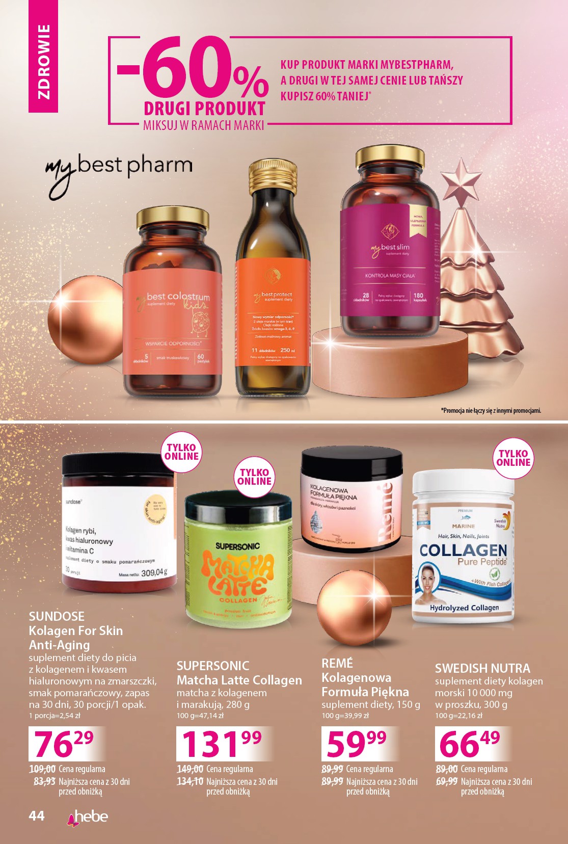 hebe - Gazetka Hebe - Katalog - ważna od 02.12. do 24.12. - page: 44