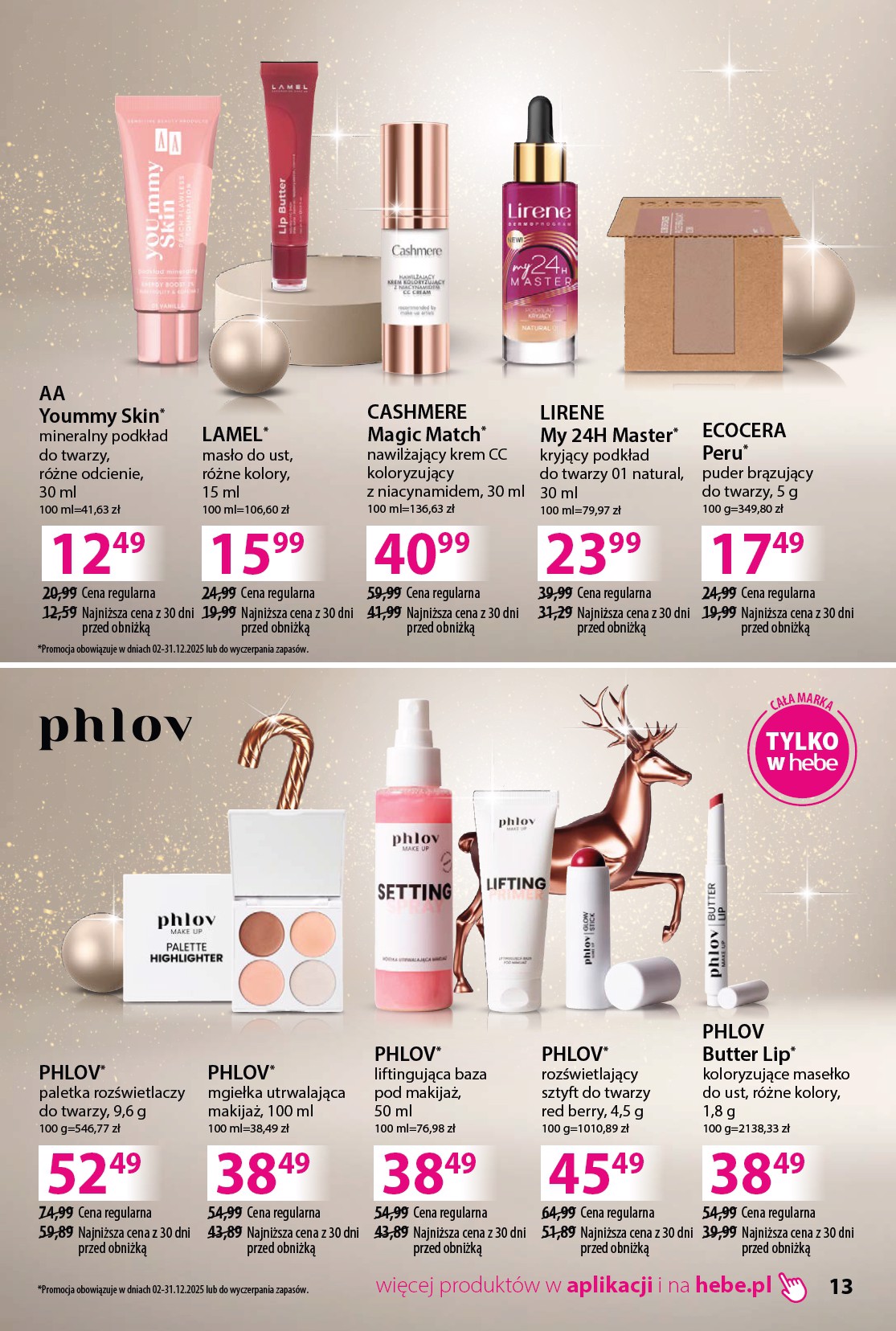 hebe - Gazetka Hebe - Katalog - ważna od 02.12. do 24.12. - page: 13