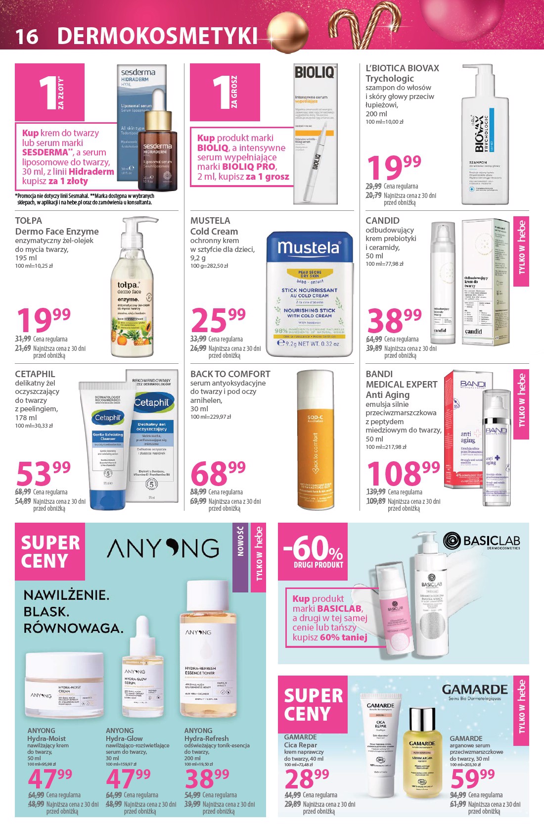 hebe - Gazetka Hebe - ważna od 15.12. do 31.12. - page: 16