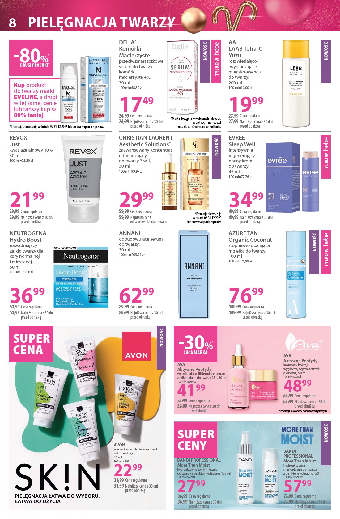 hebe - Gazetka Hebe - ważna od 15.12. do 31.12. - page: 8
