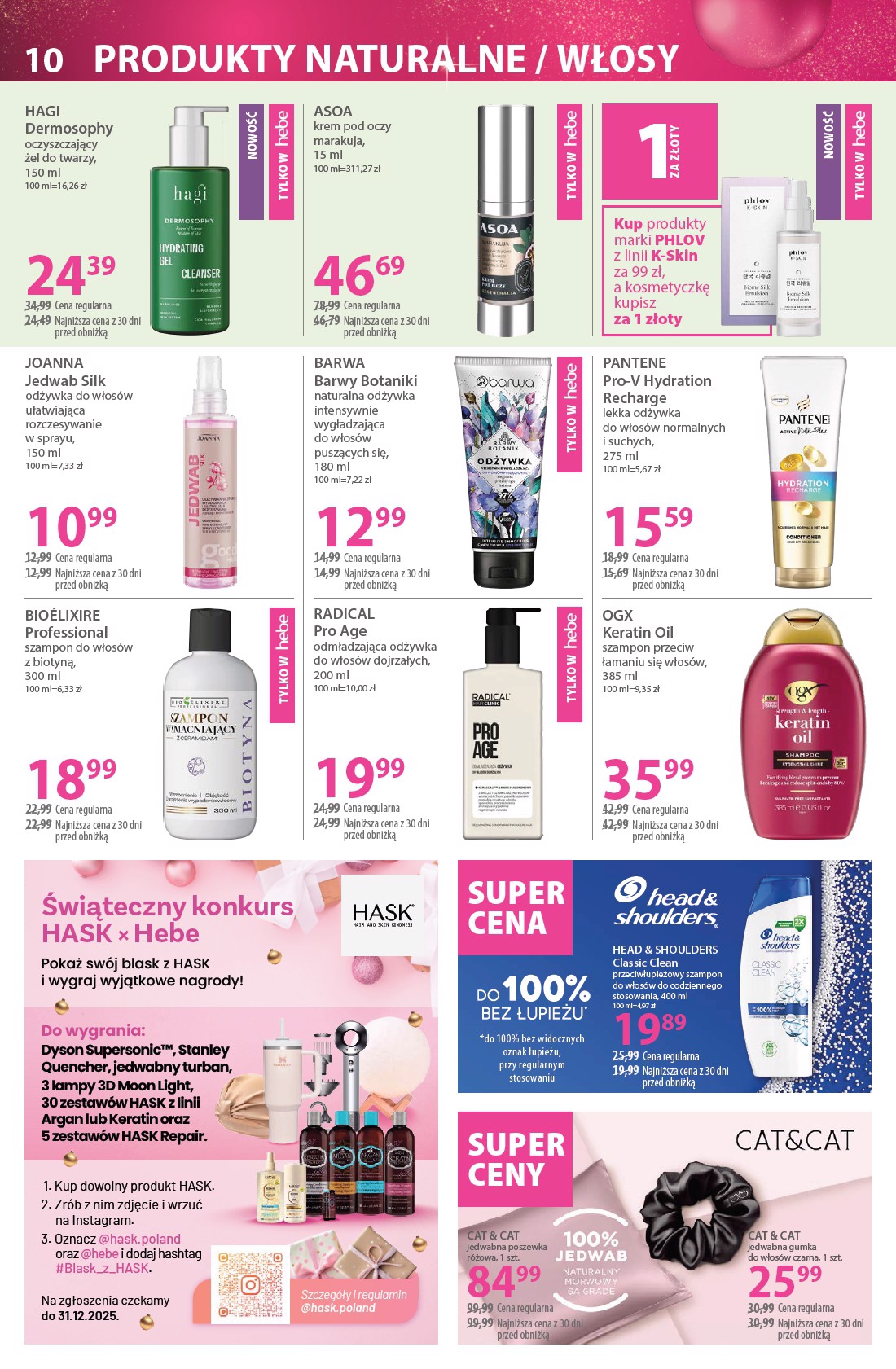 hebe - Gazetka Hebe - ważna od 15.12. do 31.12. - page: 10