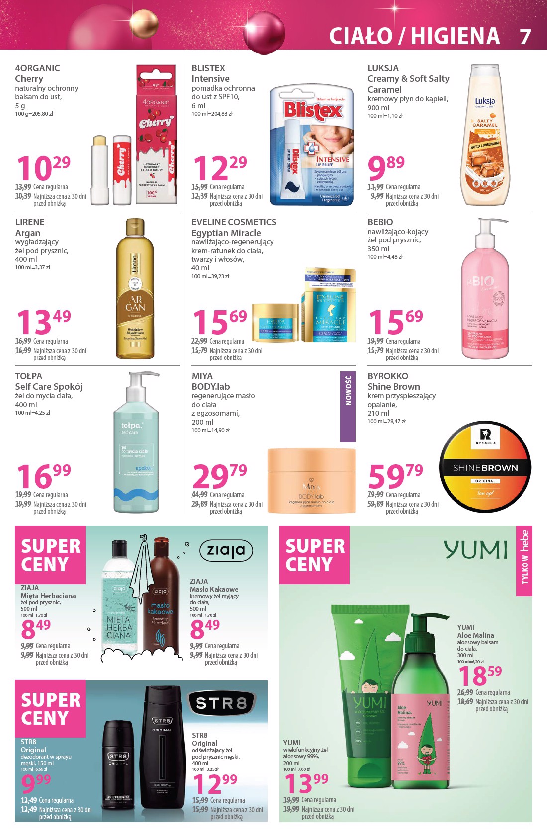 hebe - Gazetka Hebe - ważna od 15.12. do 31.12. - page: 7