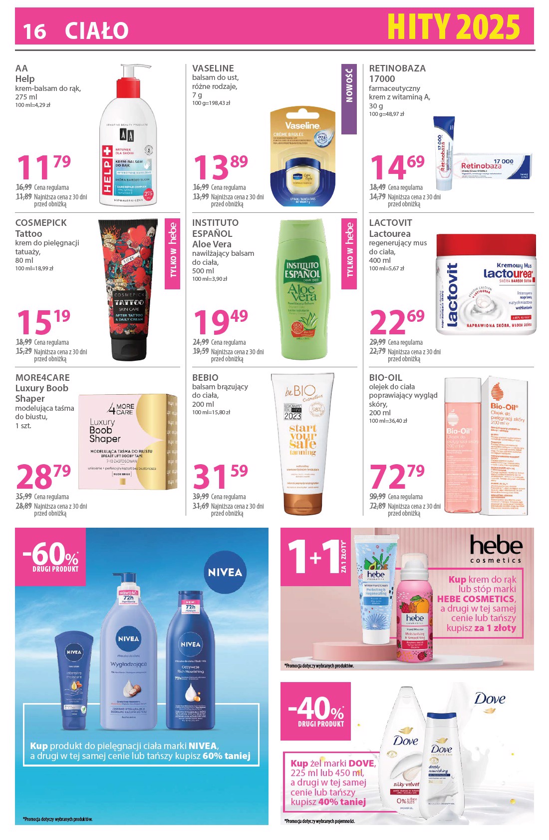 hebe - Gazetka Hebe - ważna od 02.01. do 15.01. - page: 16
