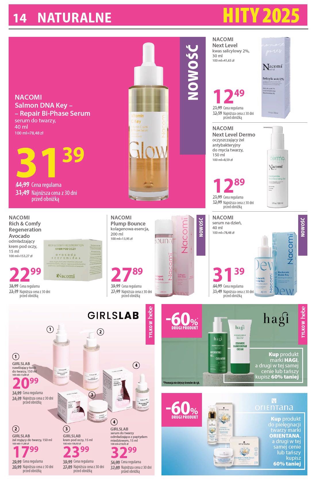 hebe - Gazetka Hebe - ważna od 02.01. do 15.01. - page: 14