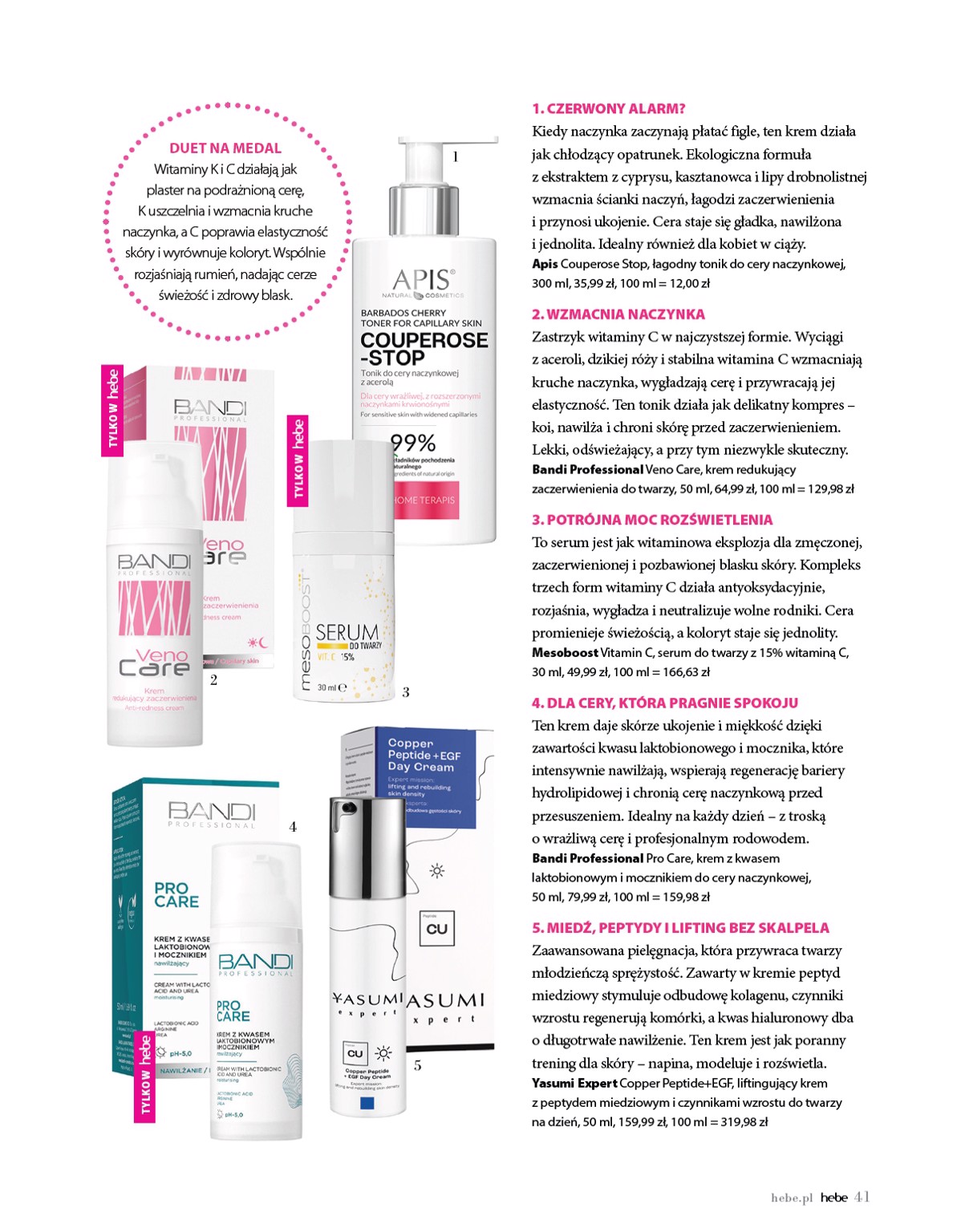 hebe - Gazetka Hebe - Magazyn - ważna od 01.01. do 28.02. - page: 41