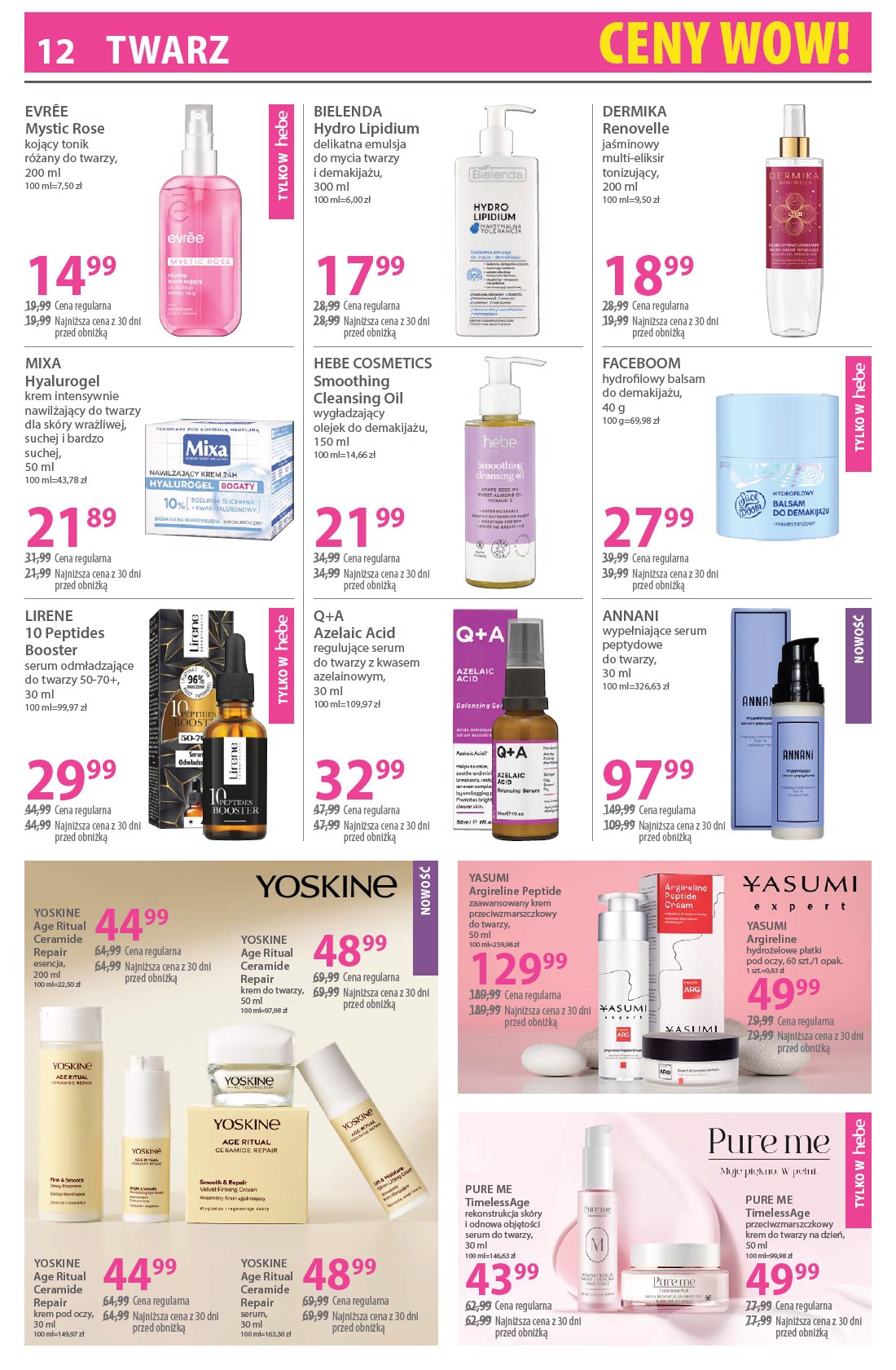hebe - Gazetka Hebe - ważna od 16.01. do 30.01. - page: 12