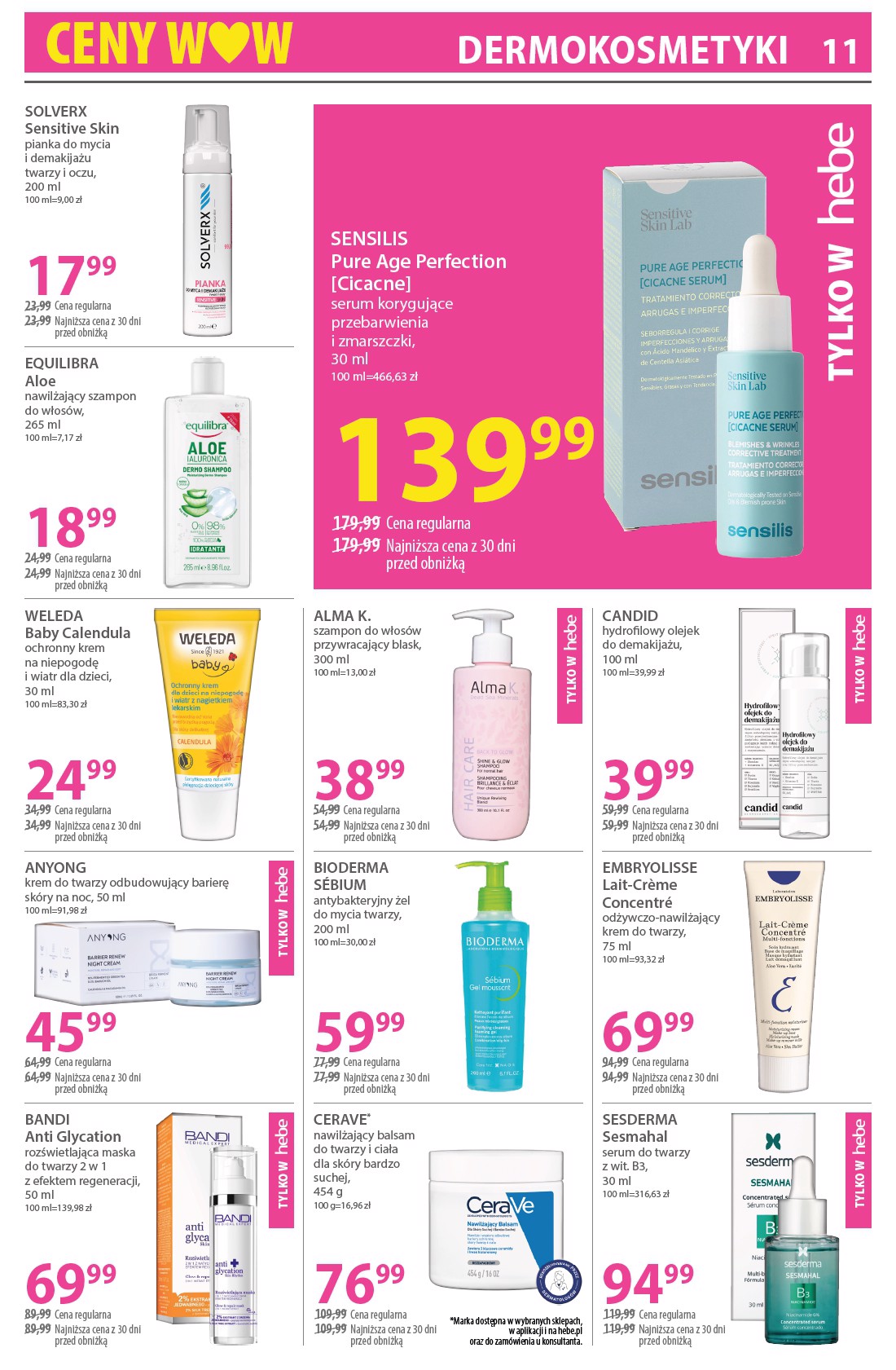 hebe - Gazetka Hebe - ważna od 31.01.2026 do 16.02.2026 - page: 11