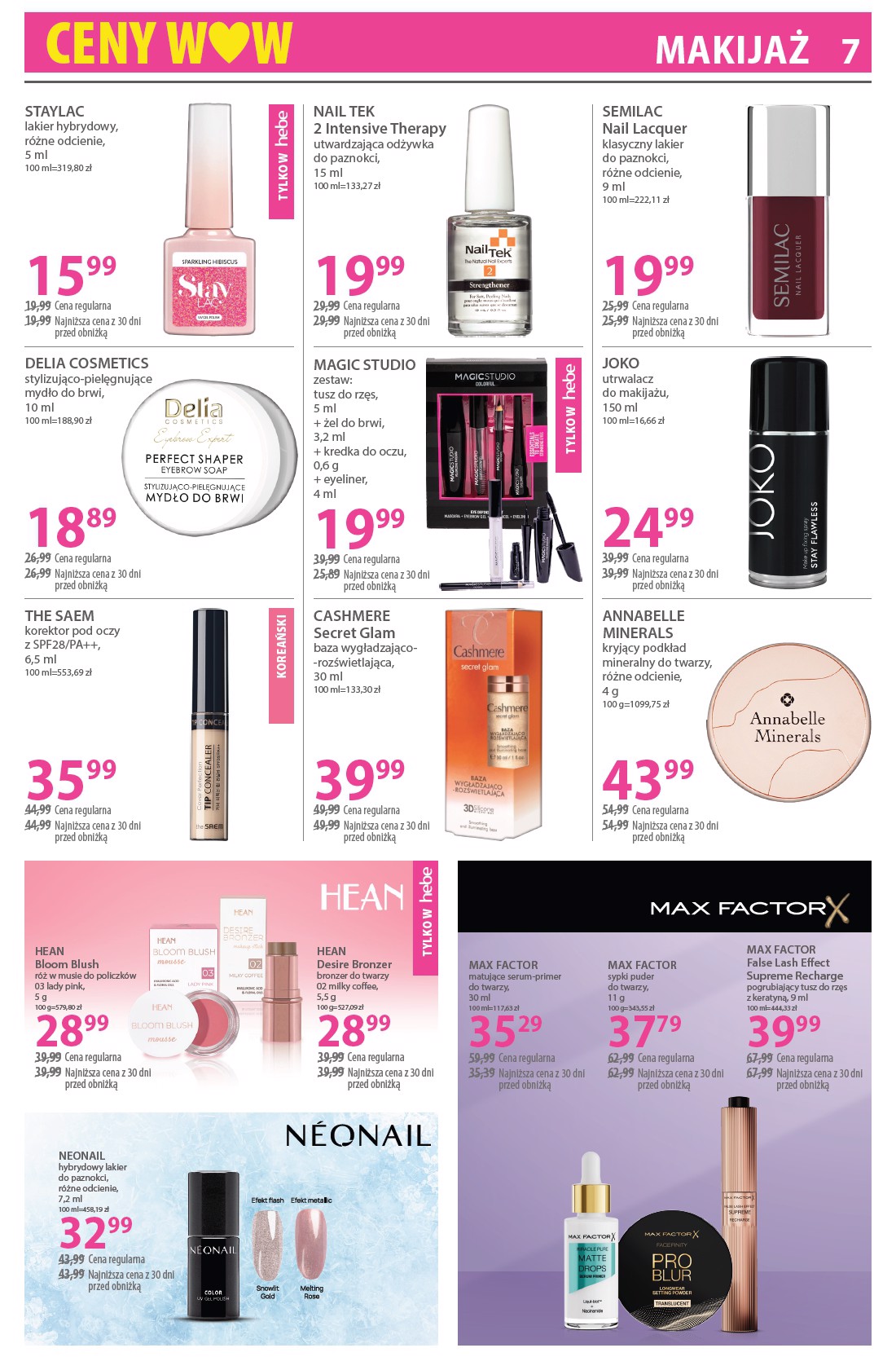 hebe - Gazetka Hebe - ważna od 31.01.2026 do 16.02.2026 - page: 7