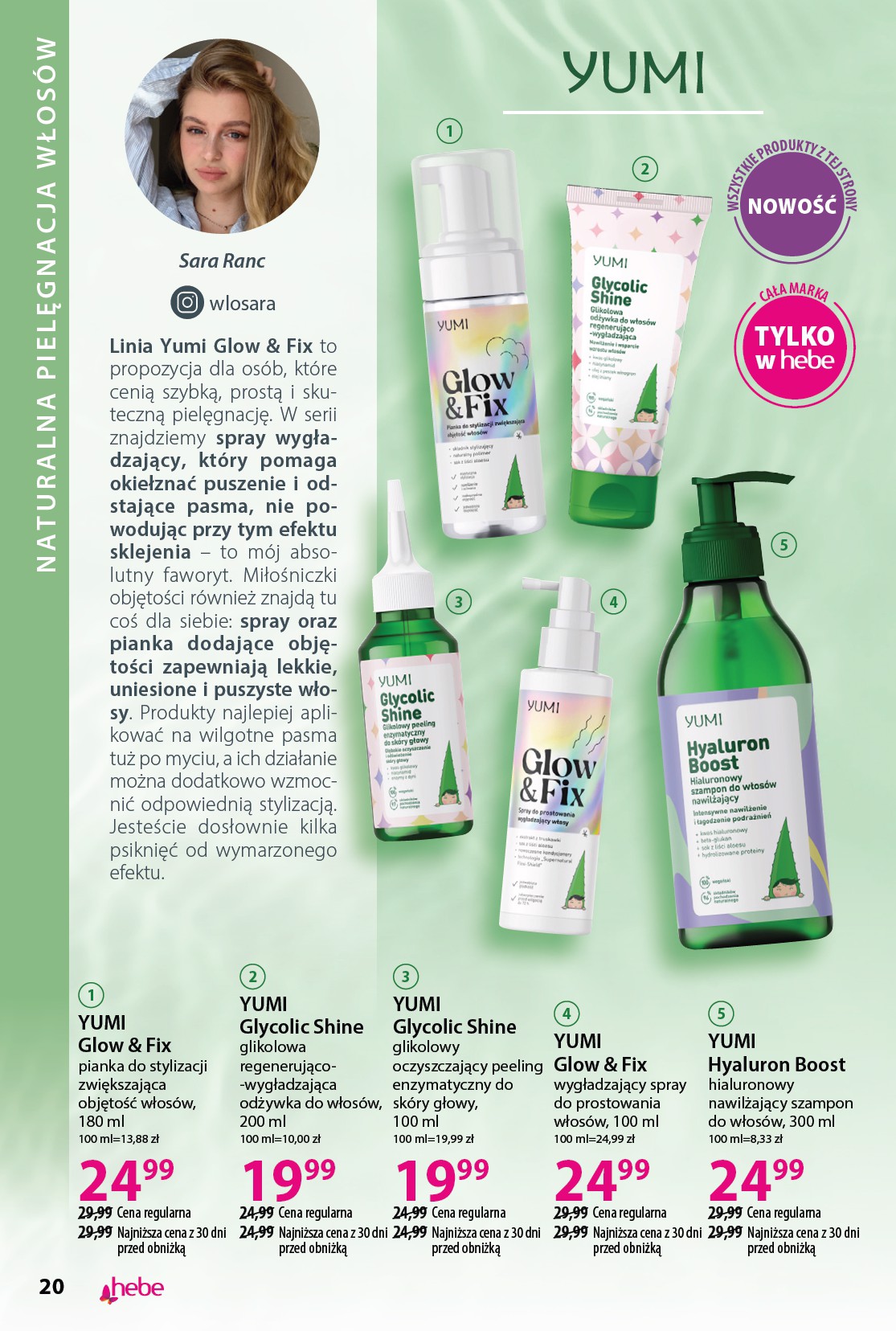 hebe - Gazetka Hebe - Piękne włosy - ważna od 31.01.2026 do 11.03.2026 - page: 20