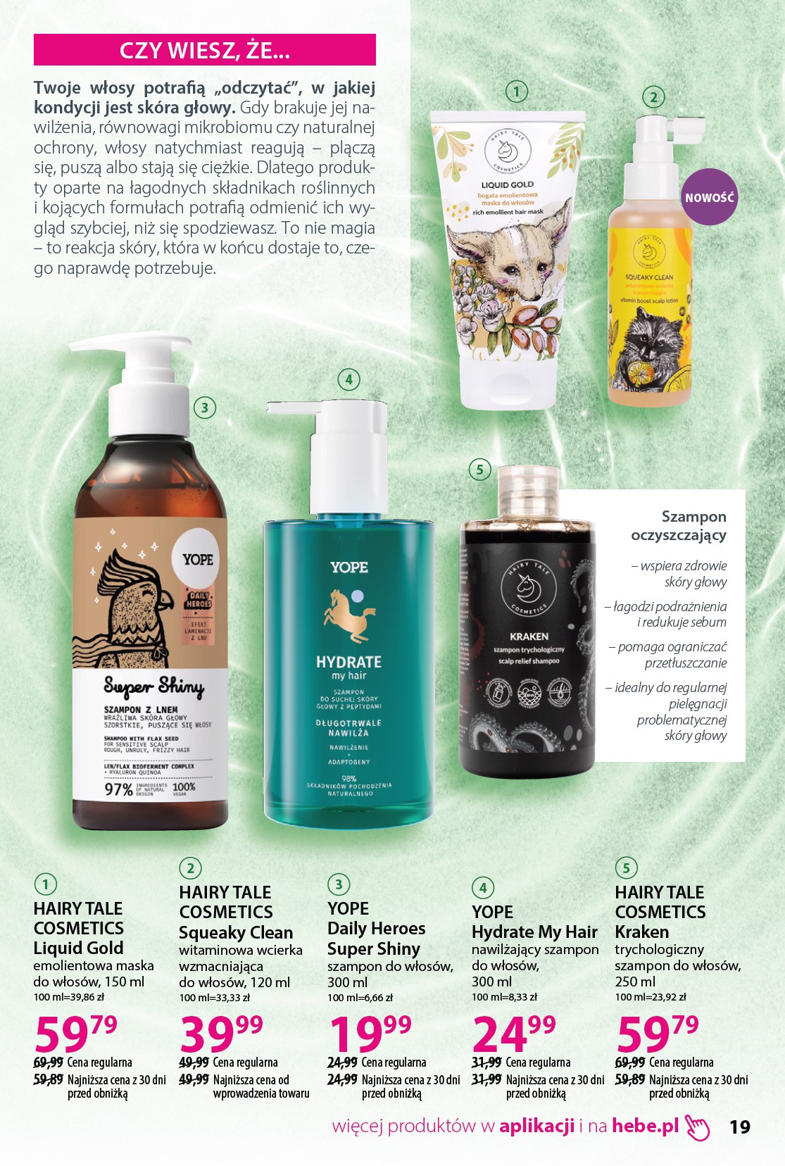 hebe - Gazetka Hebe - Piękne włosy - ważna od 31.01.2026 do 11.03.2026 - page: 19