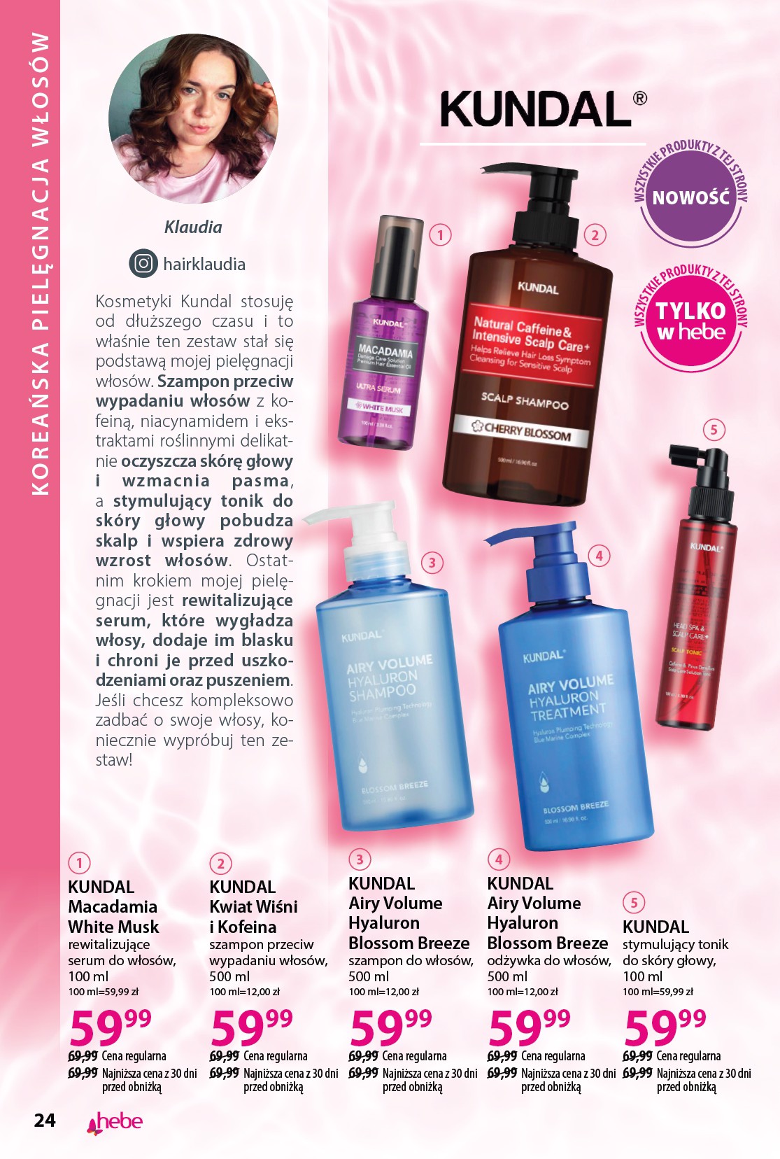hebe - Gazetka Hebe - Piękne włosy - ważna od 31.01.2026 do 11.03.2026 - page: 24