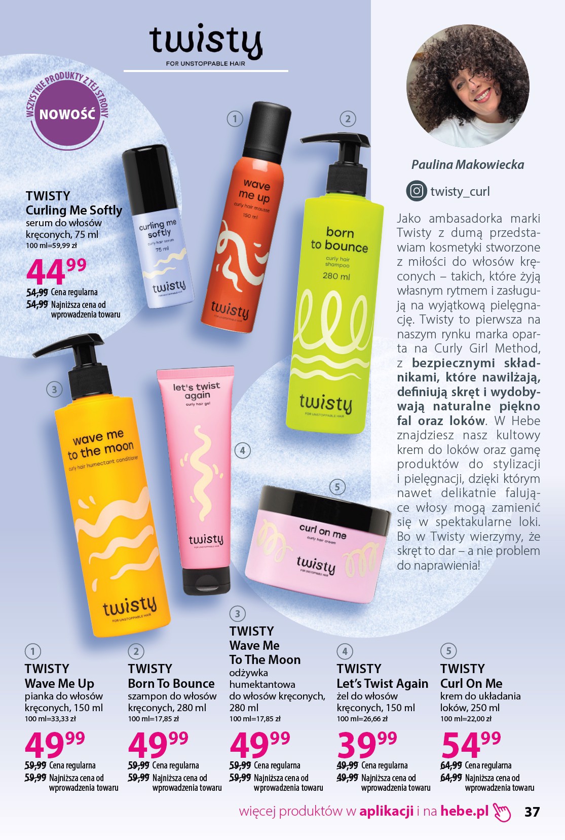hebe - Gazetka Hebe - Piękne włosy - ważna od 31.01.2026 do 11.03.2026 - page: 37