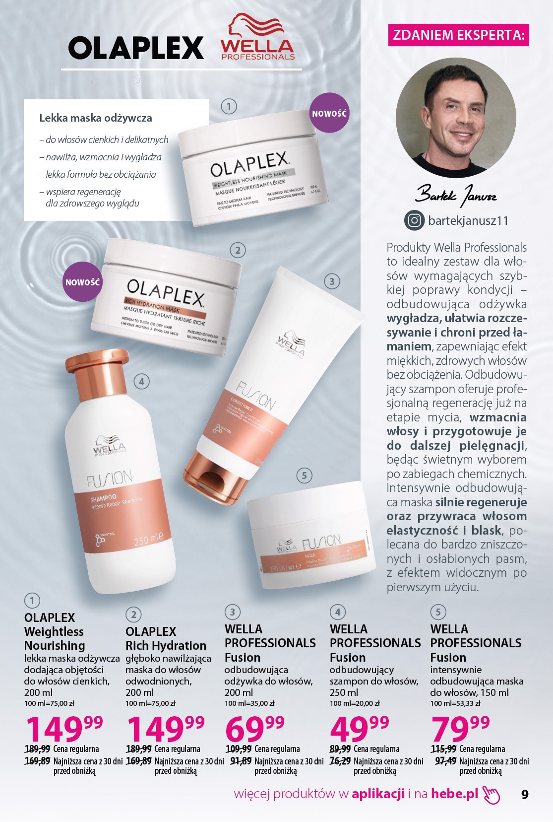 hebe - Gazetka Hebe - Piękne włosy - ważna od 31.01.2026 do 11.03.2026 - page: 9