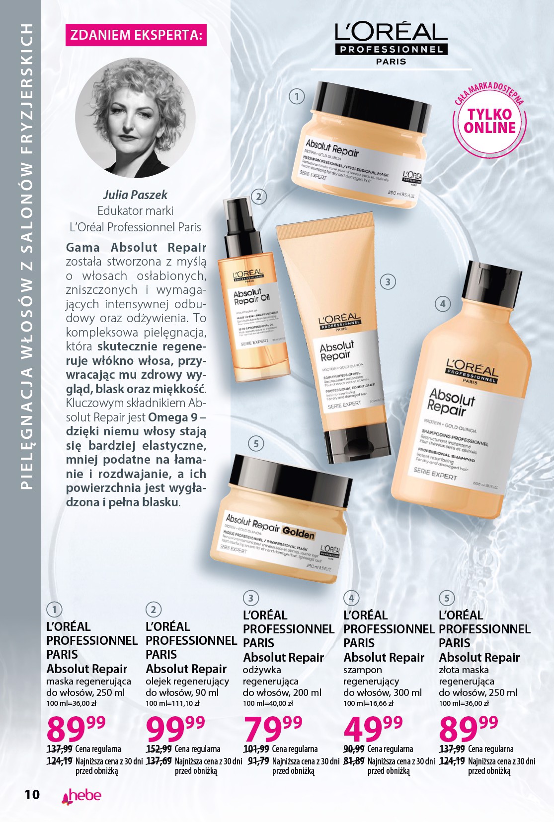 hebe - Gazetka Hebe - Piękne włosy - ważna od 31.01.2026 do 11.03.2026 - page: 10