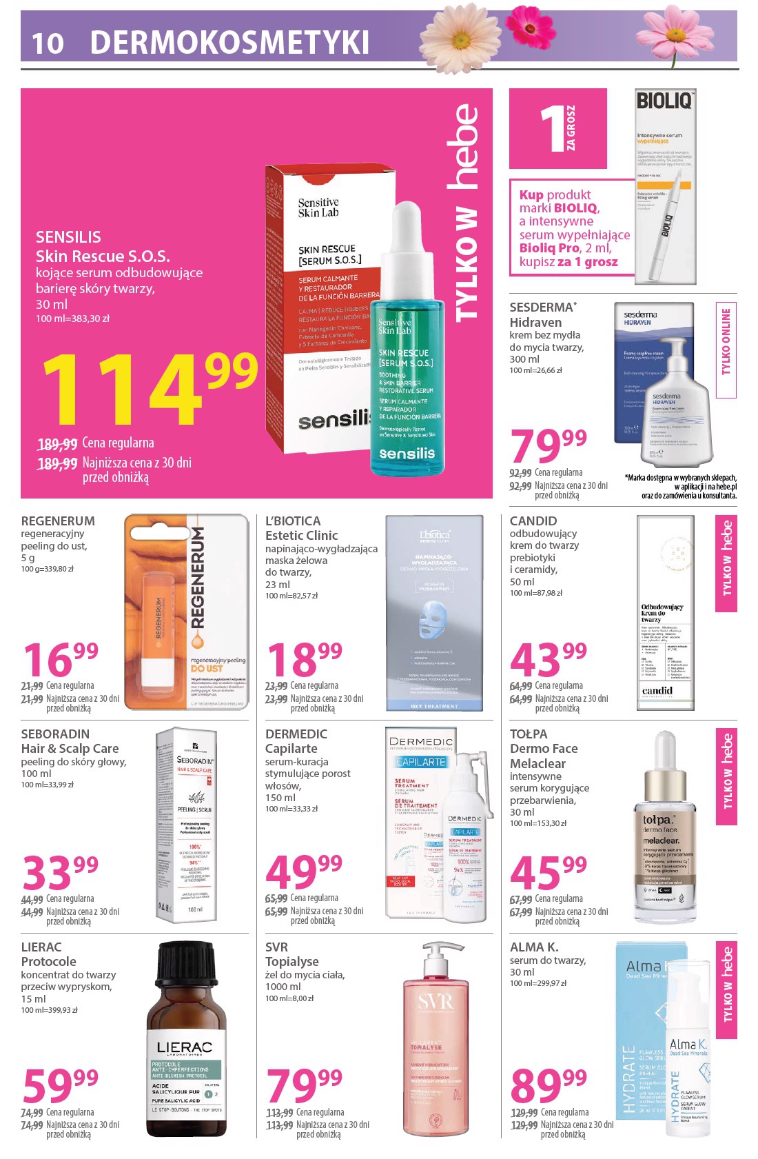 hebe - Gazetka Hebe - ważna od 04.03.2026 do 18.03.2026 - page: 10