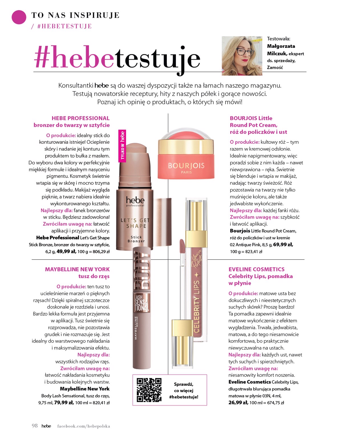 hebe - Gazetka Hebe - Magazyn - ważna od 01.03.2026 do 30.04.2026 - page: 98