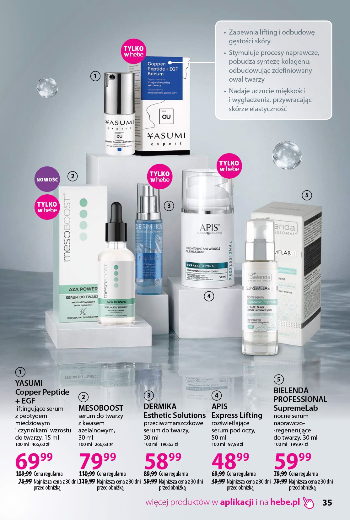 hebe - Gazetka Hebe - Katalog - ważna od 19.03.2026 do 17.04.2026 - page: 35