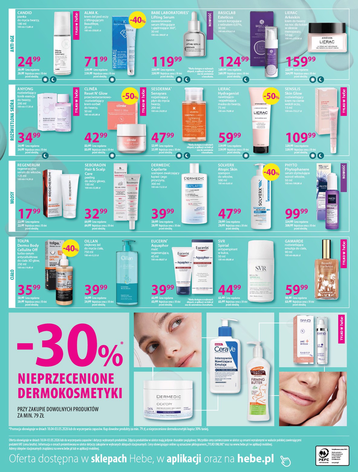 hebe - Aktualna gazetka Hebe - Ulotka ważna od 18.04.2026 do 03.05.2026 - page: 2
