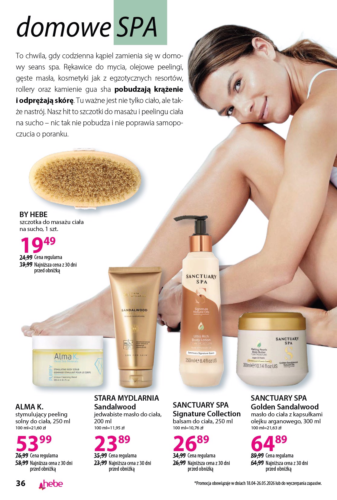 hebe - Aktualna gazetka Hebe - Katalog ważna od 18.04.2026 do 18.05.2026 - page: 36