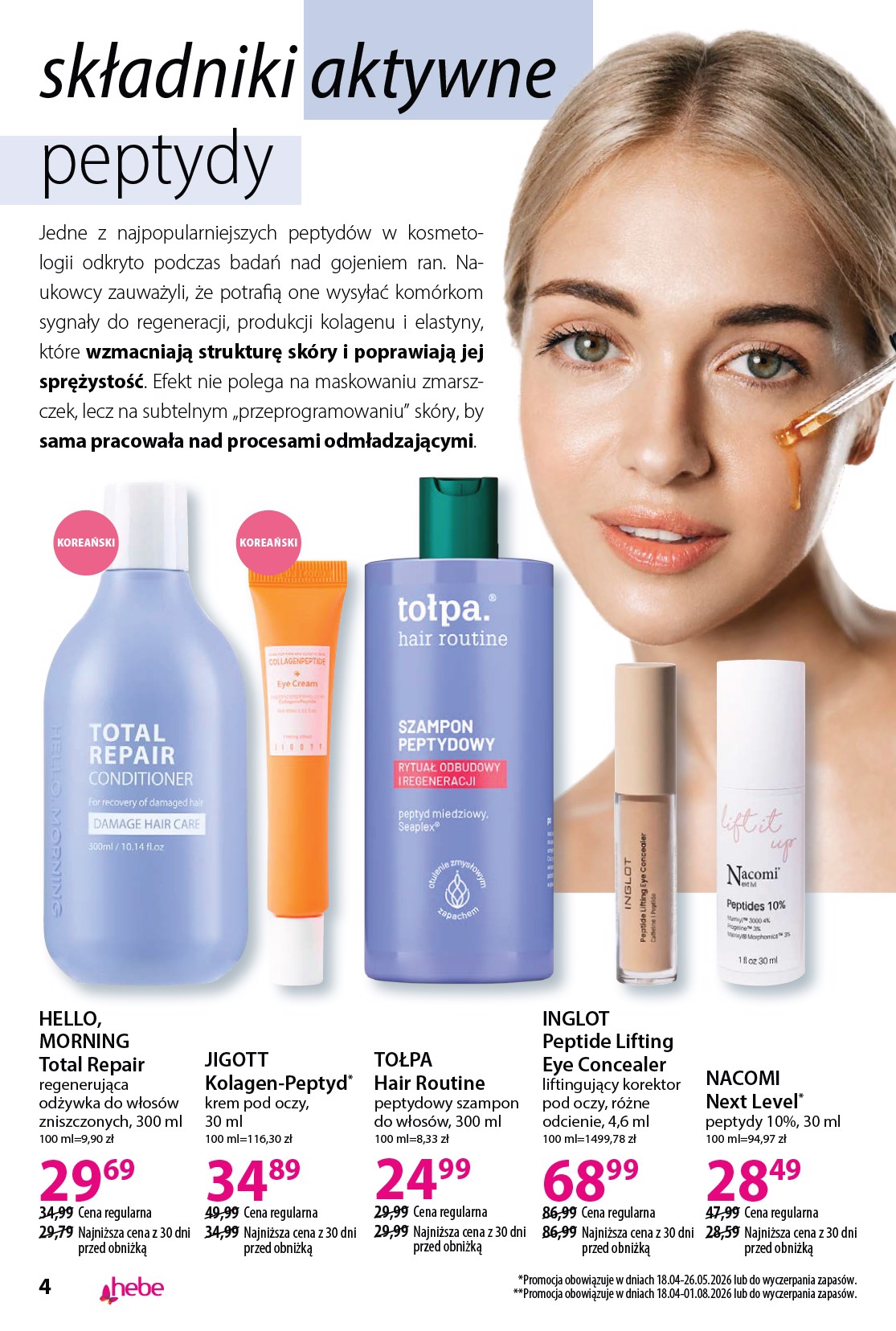 hebe - Aktualna gazetka Hebe - Katalog ważna od 18.04.2026 do 18.05.2026 - page: 4