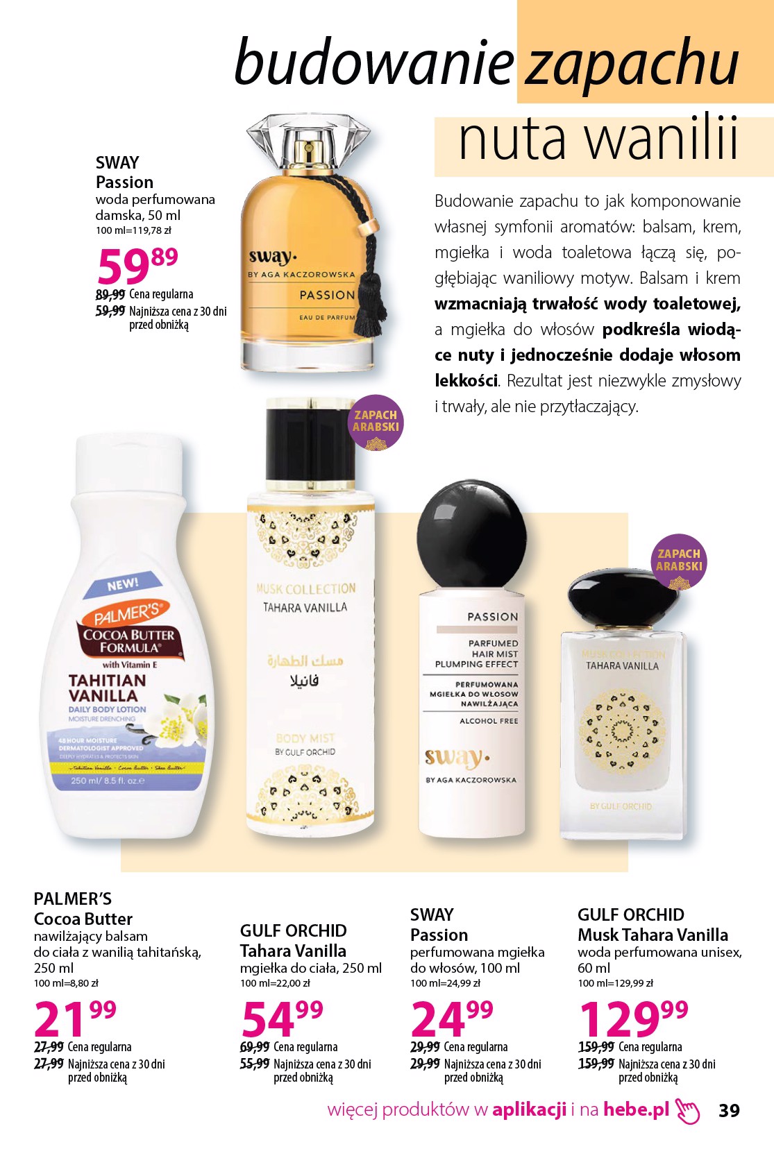 hebe - Aktualna gazetka Hebe - Katalog ważna od 18.04.2026 do 18.05.2026 - page: 39