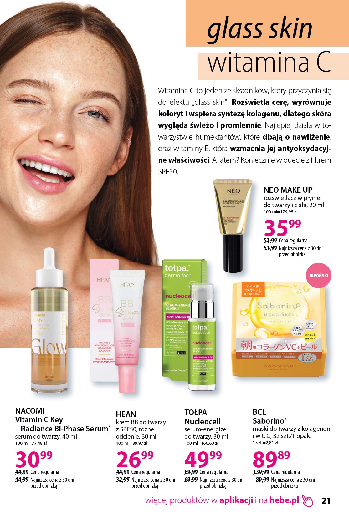 hebe - Aktualna gazetka Hebe - Katalog ważna od 18.04.2026 do 18.05.2026 - page: 21