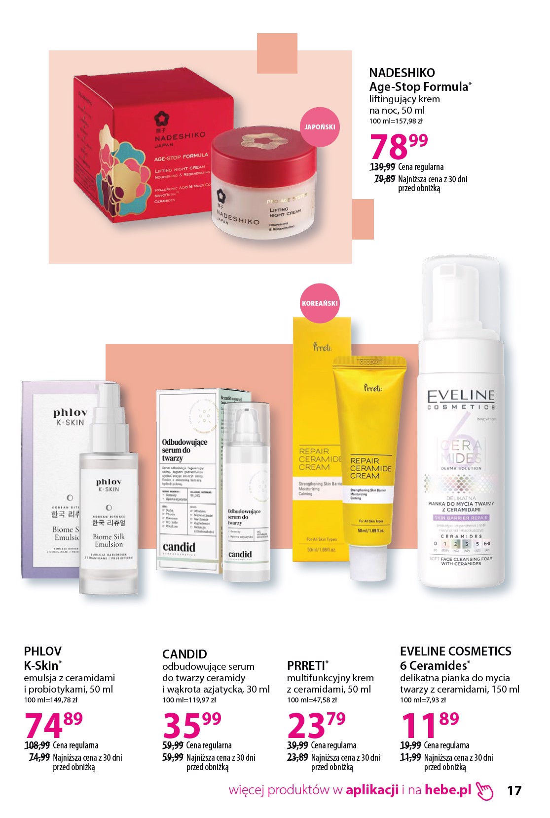 hebe - Aktualna gazetka Hebe - Katalog ważna od 18.04.2026 do 18.05.2026 - page: 17