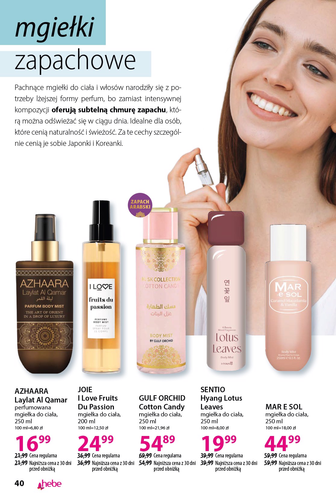 hebe - Aktualna gazetka Hebe - Katalog ważna od 18.04.2026 do 18.05.2026 - page: 40
