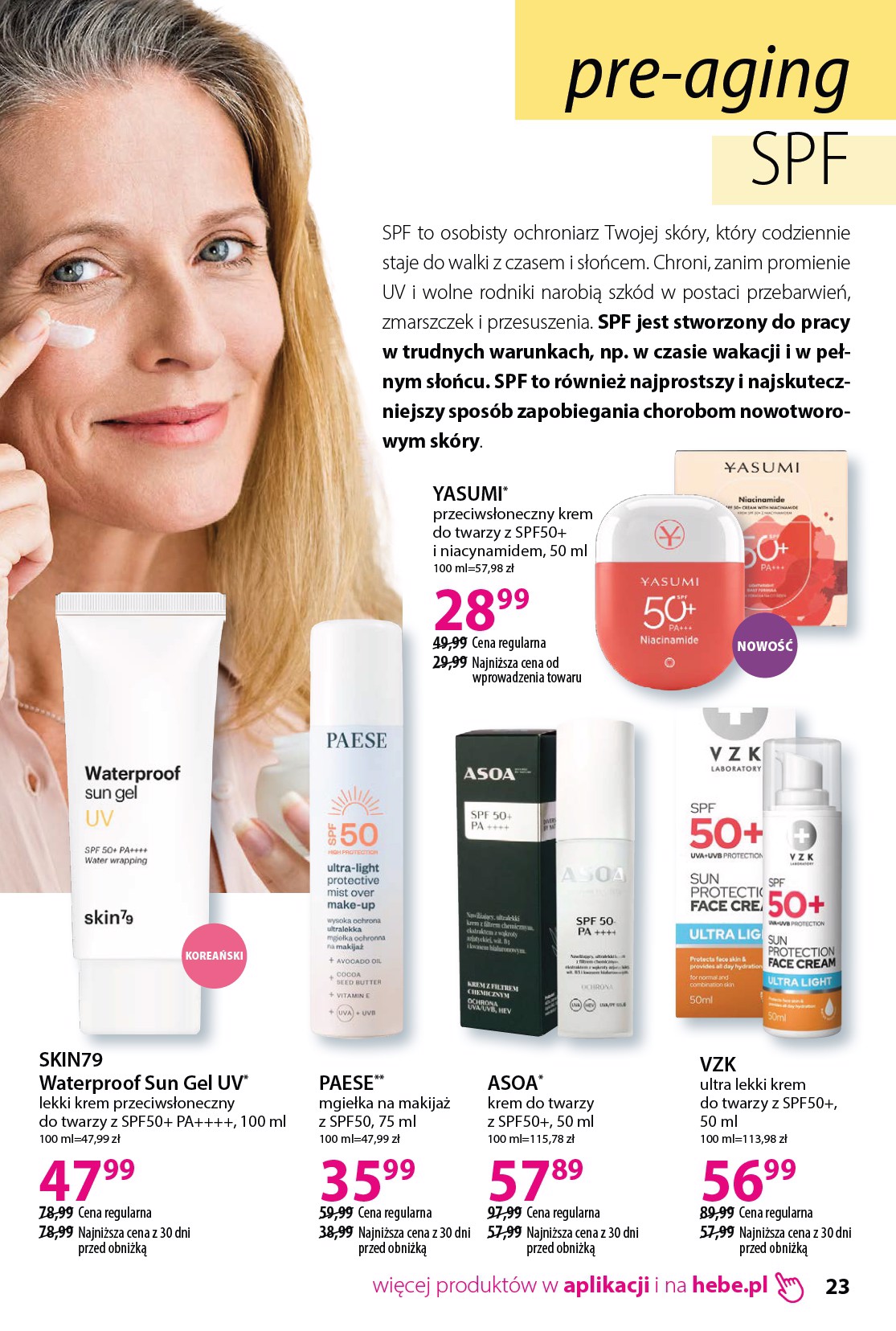 hebe - Aktualna gazetka Hebe - Katalog ważna od 18.04.2026 do 18.05.2026 - page: 23