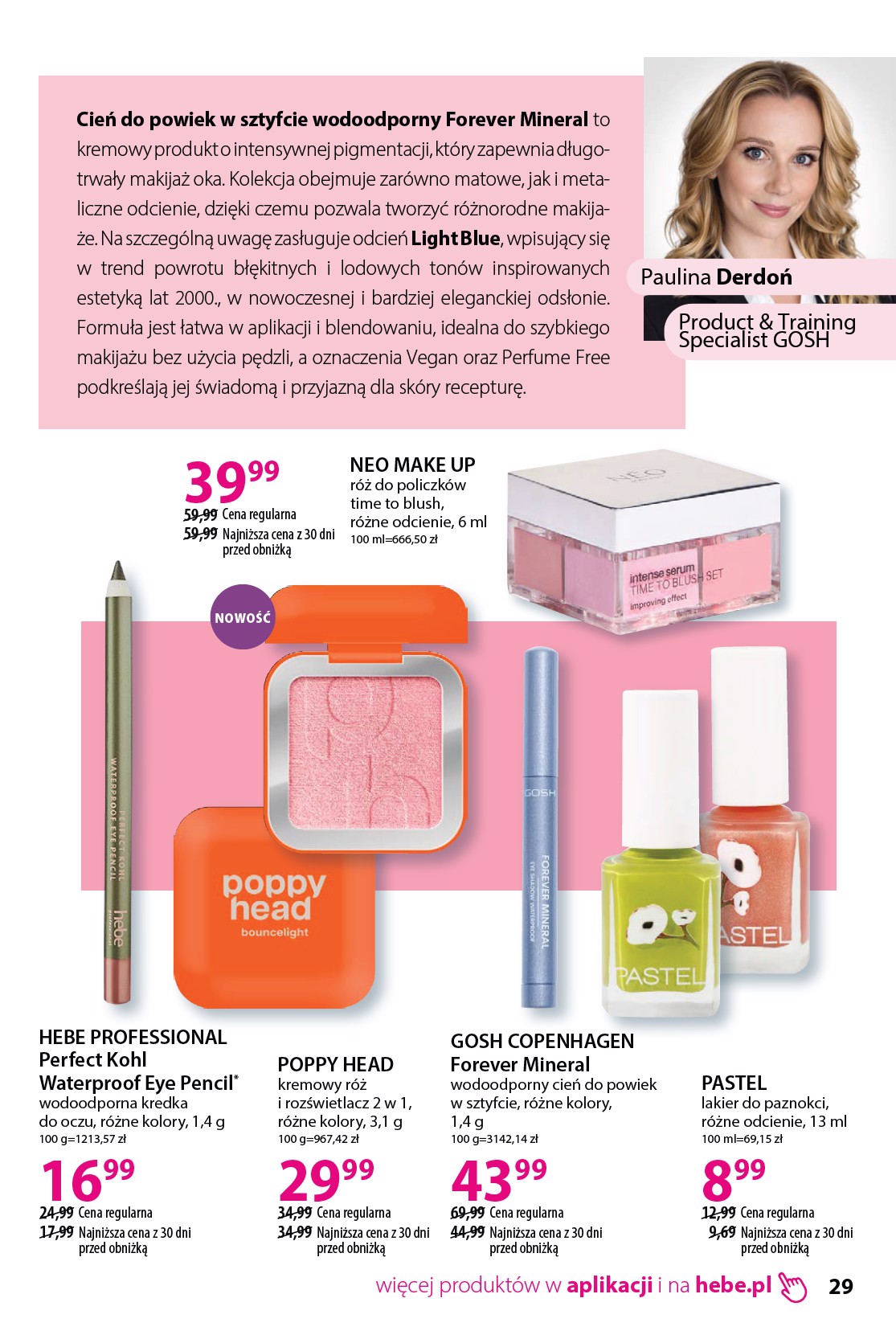 hebe - Aktualna gazetka Hebe - Katalog ważna od 18.04.2026 do 18.05.2026 - page: 29