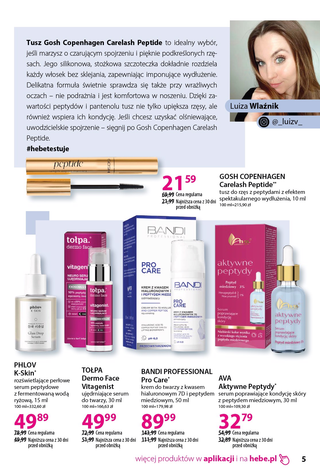 hebe - Aktualna gazetka Hebe - Katalog ważna od 18.04.2026 do 18.05.2026 - page: 5