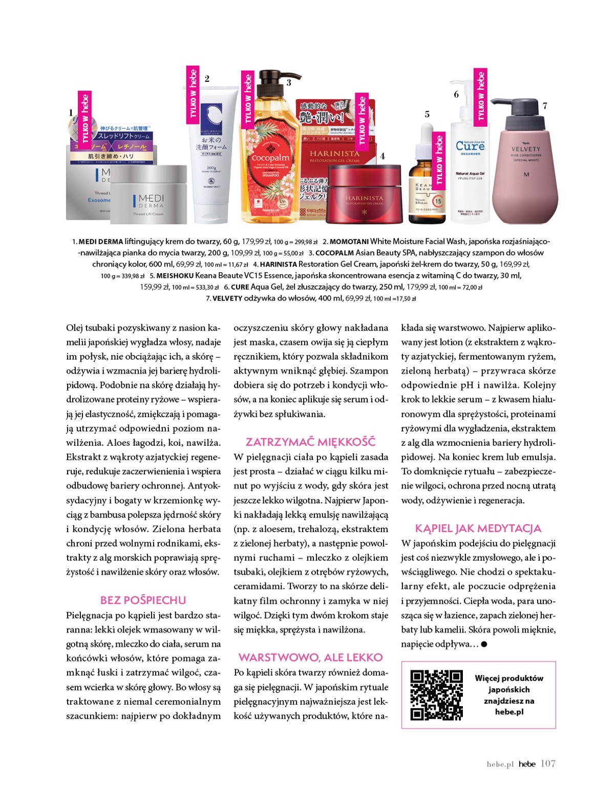 hebe - Aktualna gazetka Hebe - Magazyn ważna od 01.05.2026 do 30.06.2026 - page: 107