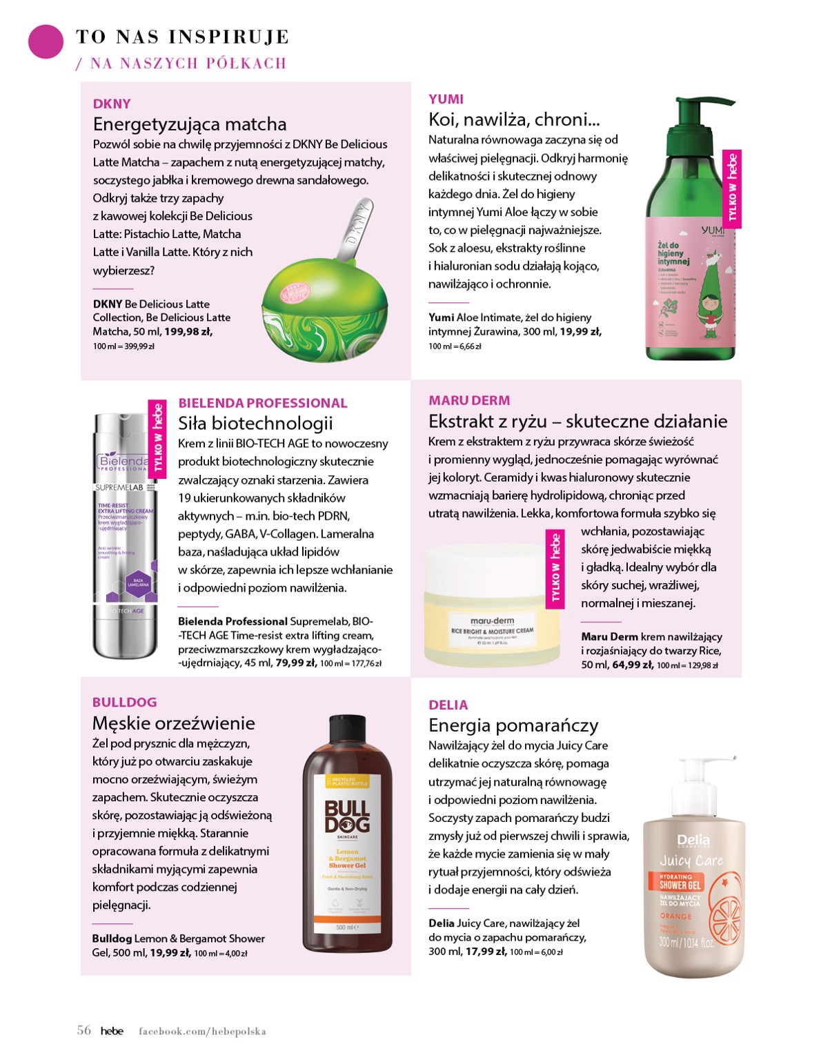 hebe - Aktualna gazetka Hebe - Magazyn ważna od 01.05.2026 do 30.06.2026 - page: 56