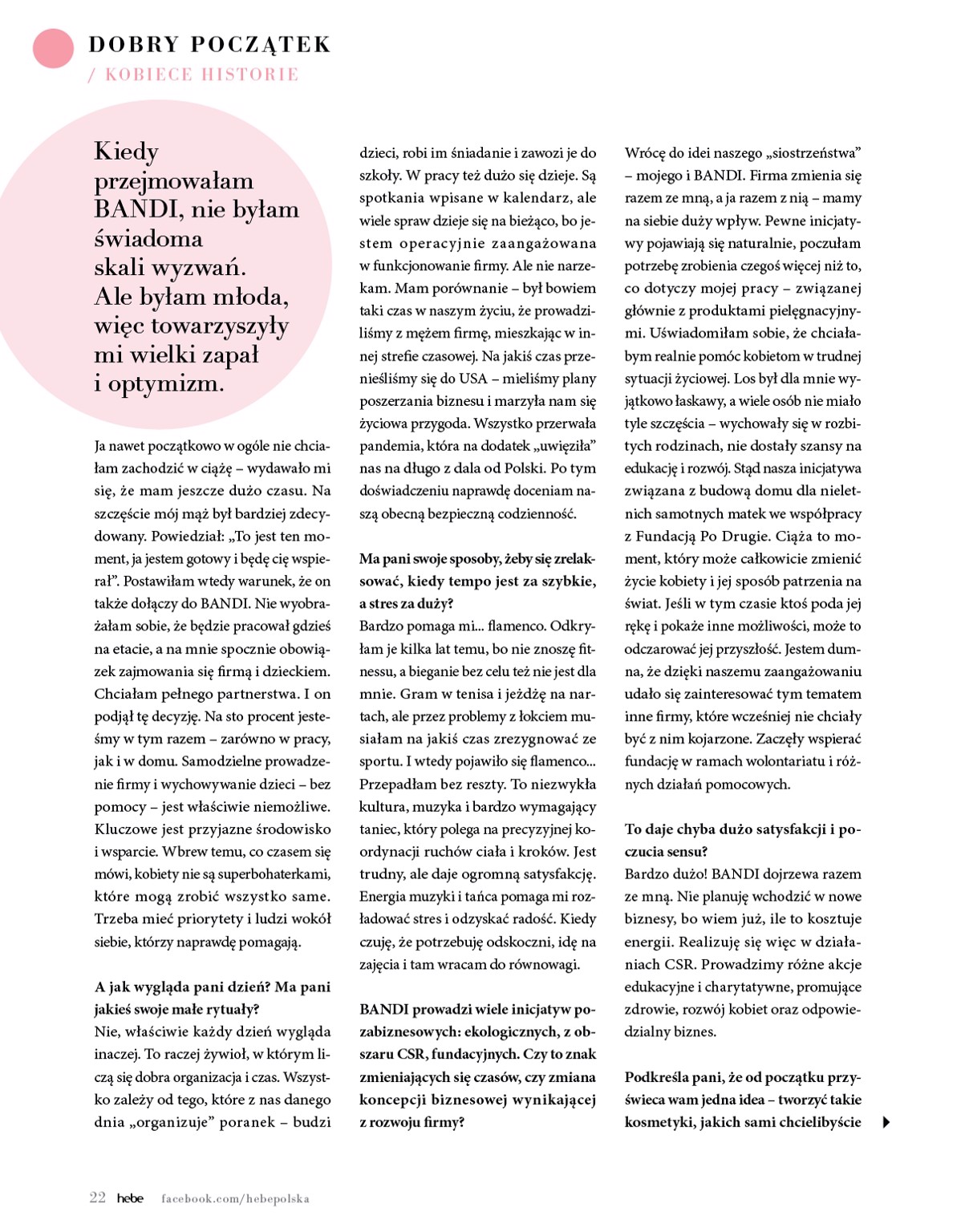 hebe - Aktualna gazetka Hebe - Magazyn ważna od 01.05.2026 do 30.06.2026 - page: 22