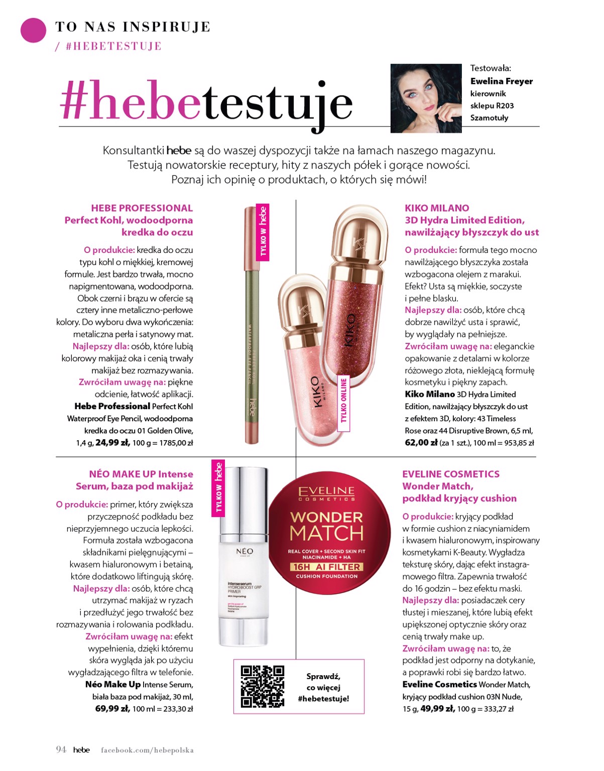hebe - Aktualna gazetka Hebe - Magazyn ważna od 01.05.2026 do 30.06.2026 - page: 94