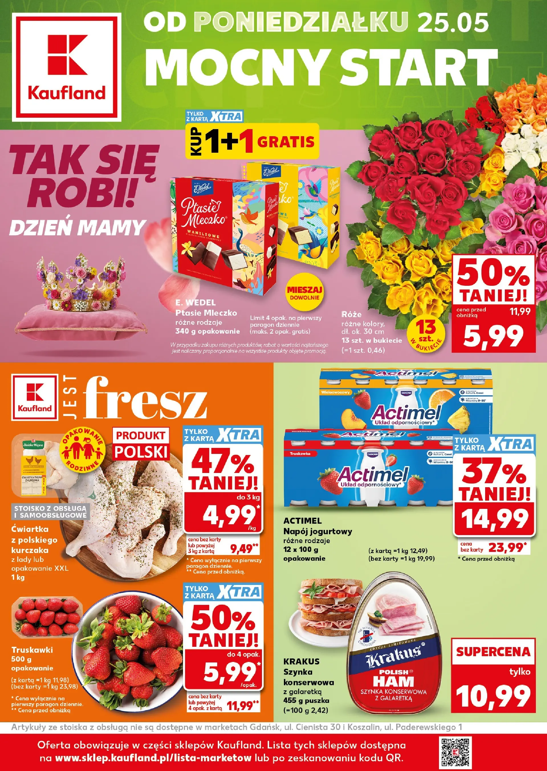 kaufland - Nowa gazetka Kaufland - Mocny Start ważna od 25.05.2026 do 27.05.2026