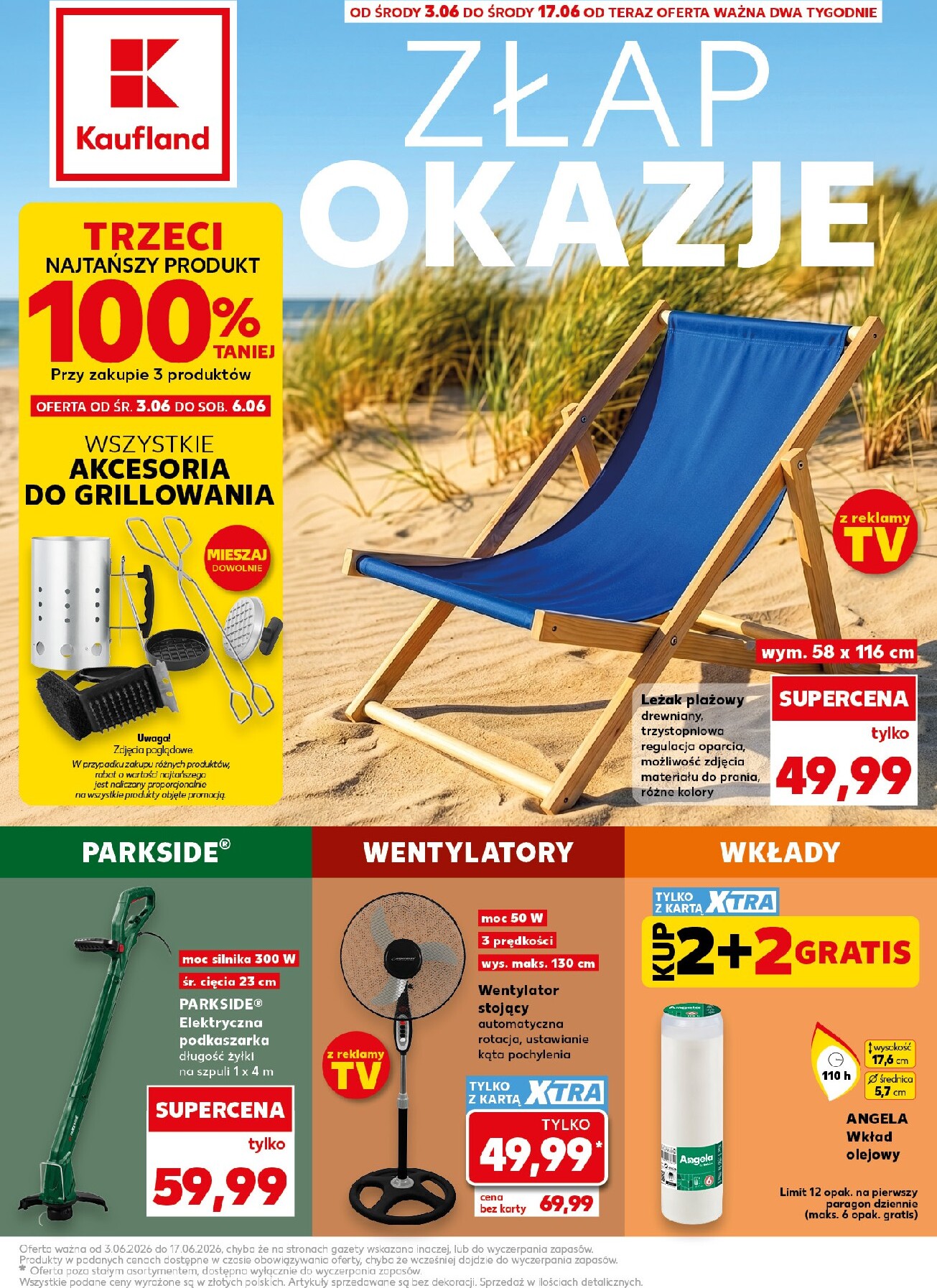 kaufland - Nowa gazetka Kaufland - Okazje ważna od 03.06.2026 do 17.06.2026