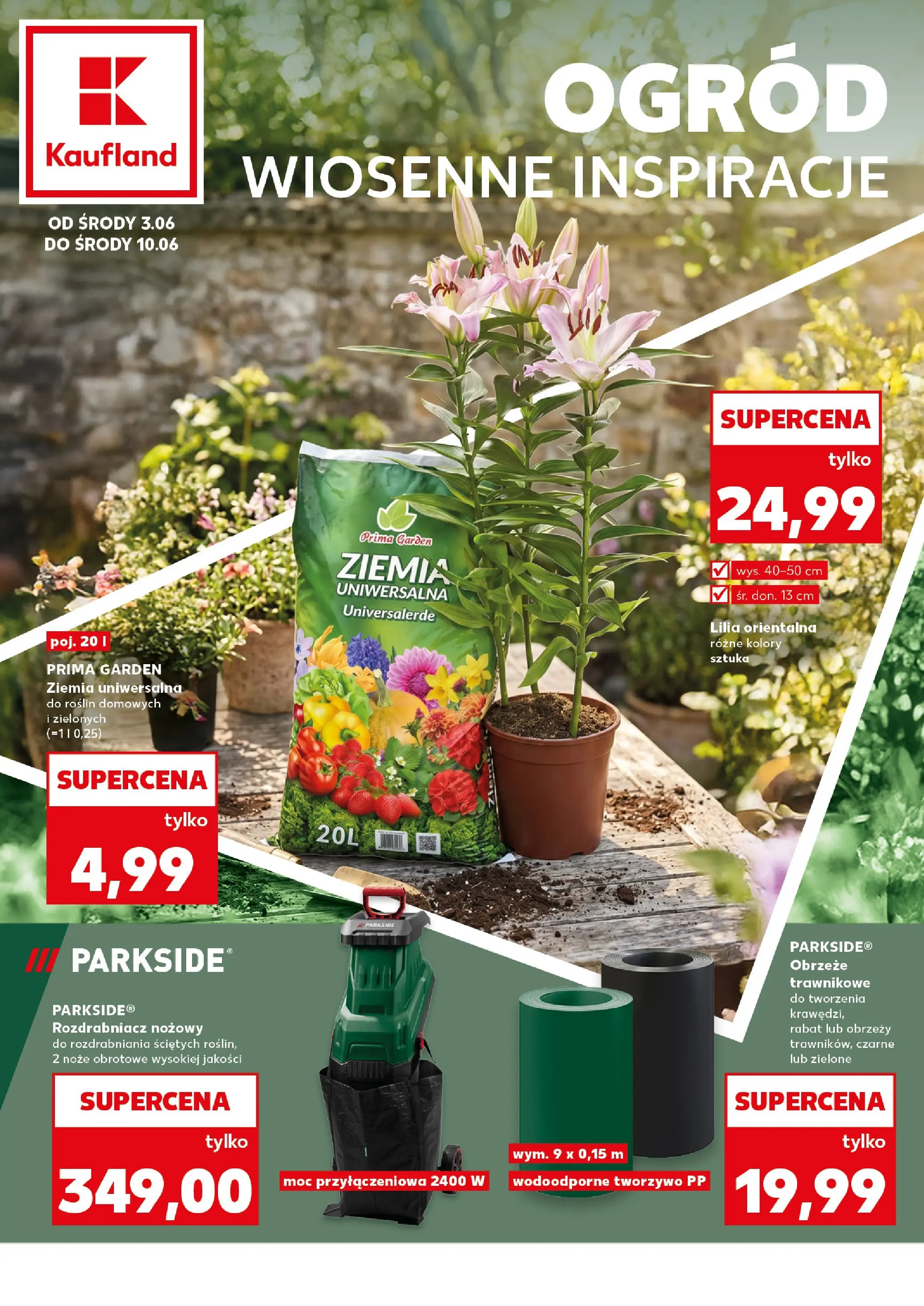 kaufland - Aktualna gazetka Kaufland - Katalog Ogród ważna od 03.06.2026 do 10.06.2026 - page: 1